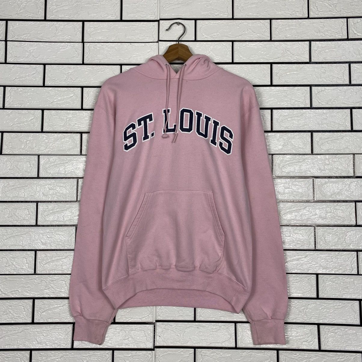 Japanese Brand 📌Vintage Champion Hoodie St Louis Big Logo Size US S / EU 44-46 / 1 - 13 Thumbnail