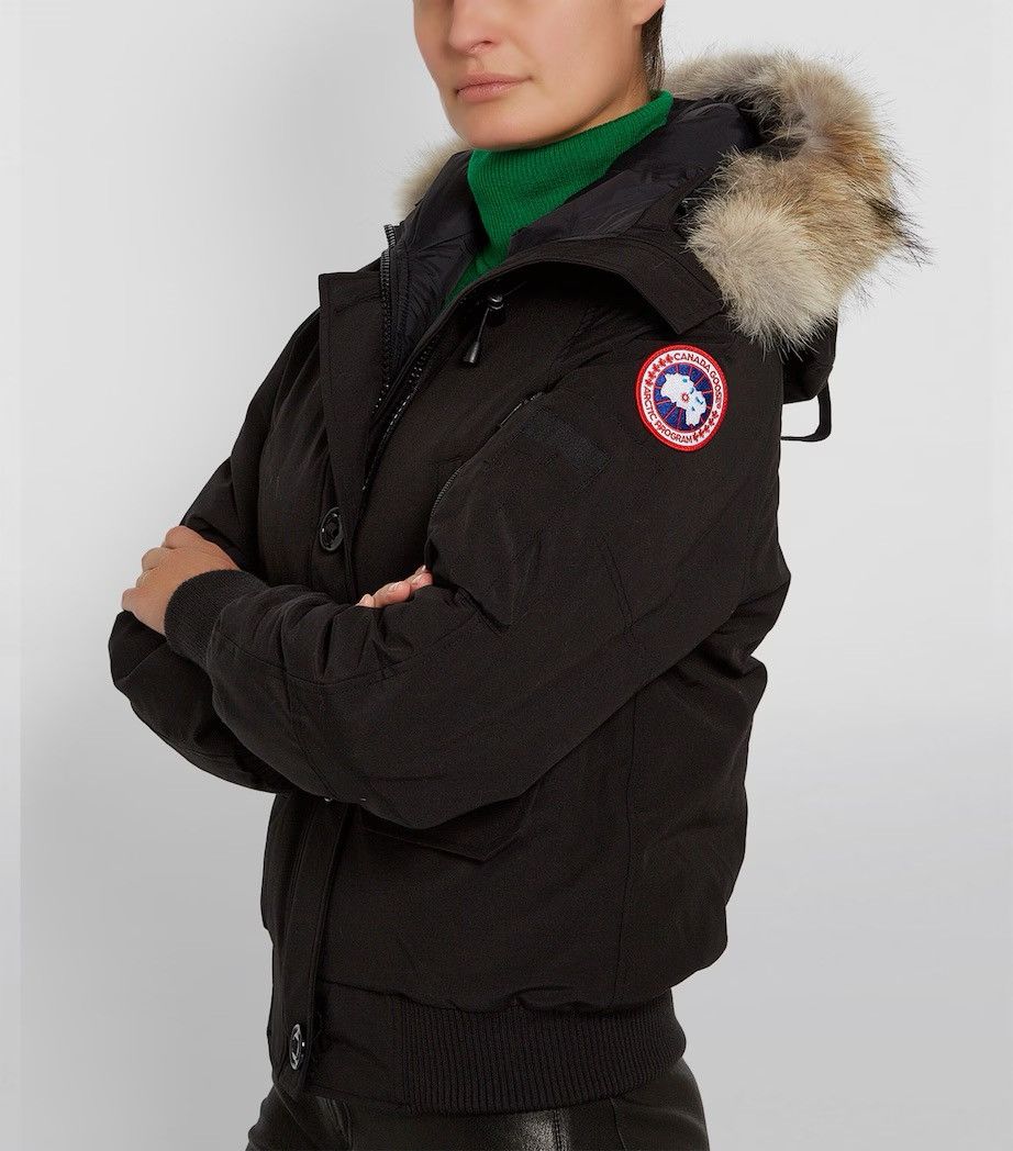 Canada Goose Canada Goose Fur-Trim Chilliwack Bomber Jacket Size S / US 4 / IT 40 - 1 Thumbnail