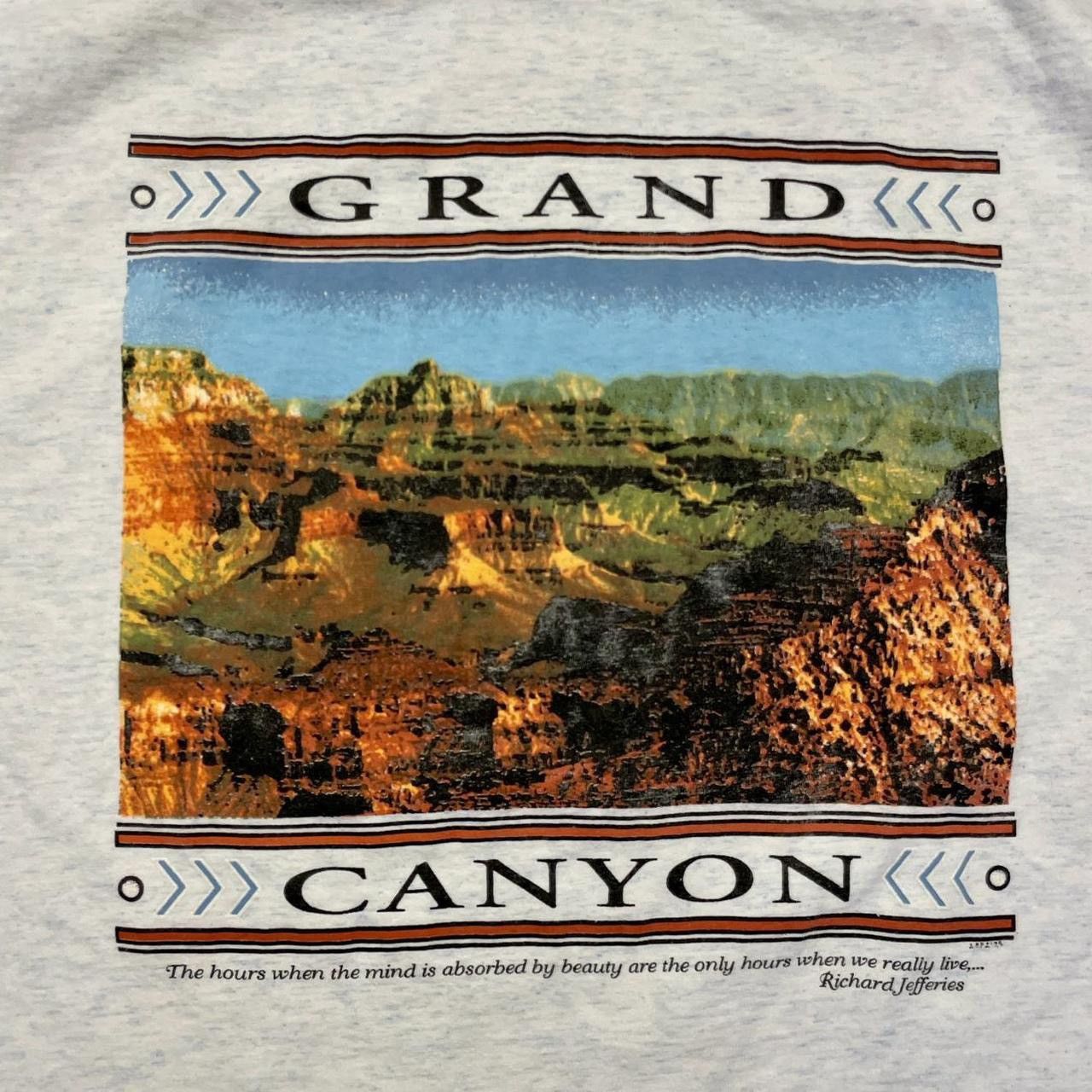 Vintage Vintage 90’s Grand Canyon Richard Jefferies T-Shirt Size US XL / EU 56 / 4 - 2 Thumbnail