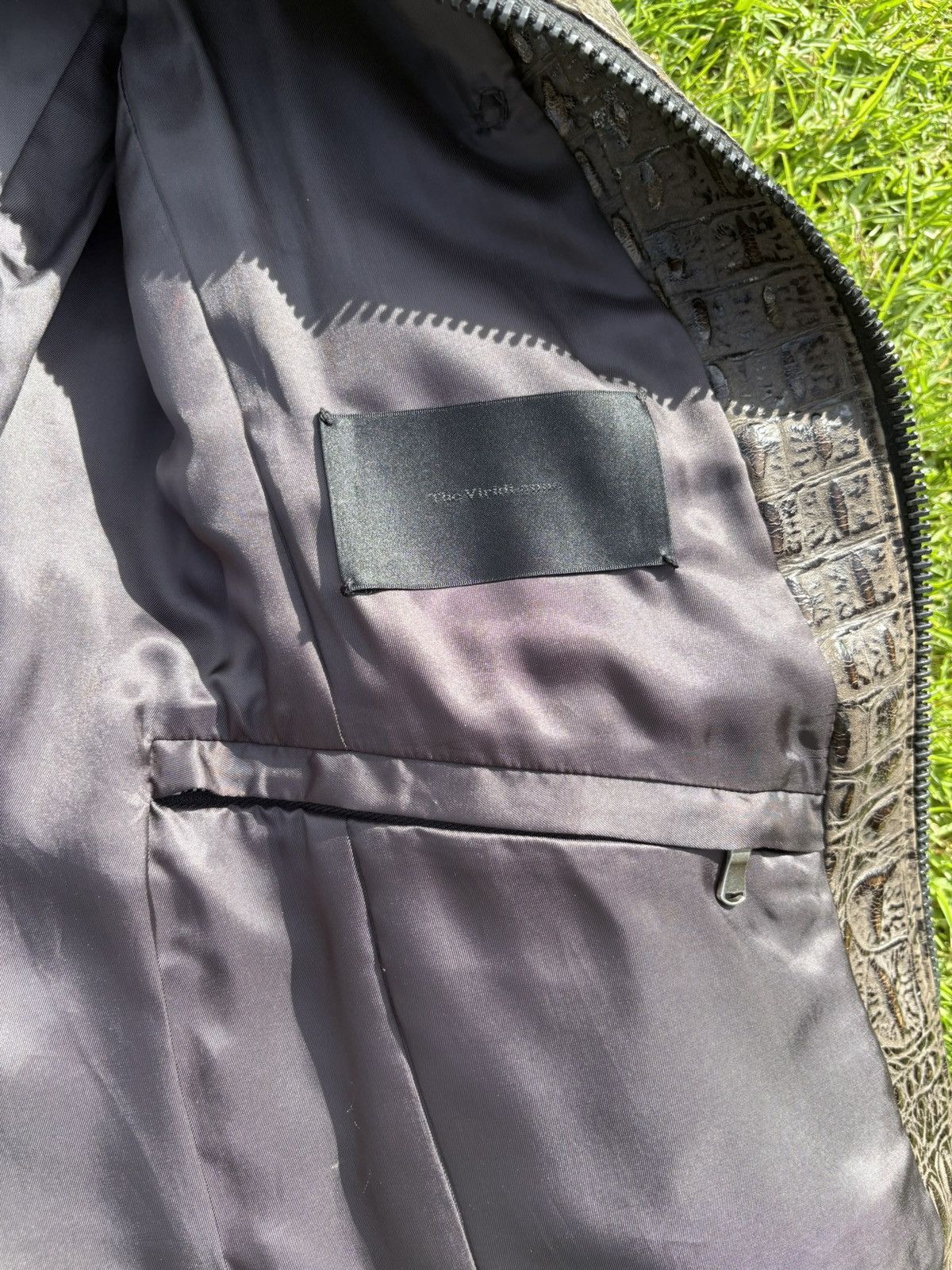 The Viridi-anne The Viridi-Anne Crocodile Leather Motorcycle Jacket Size US S / EU 44-46 / 1 - 10 Thumbnail