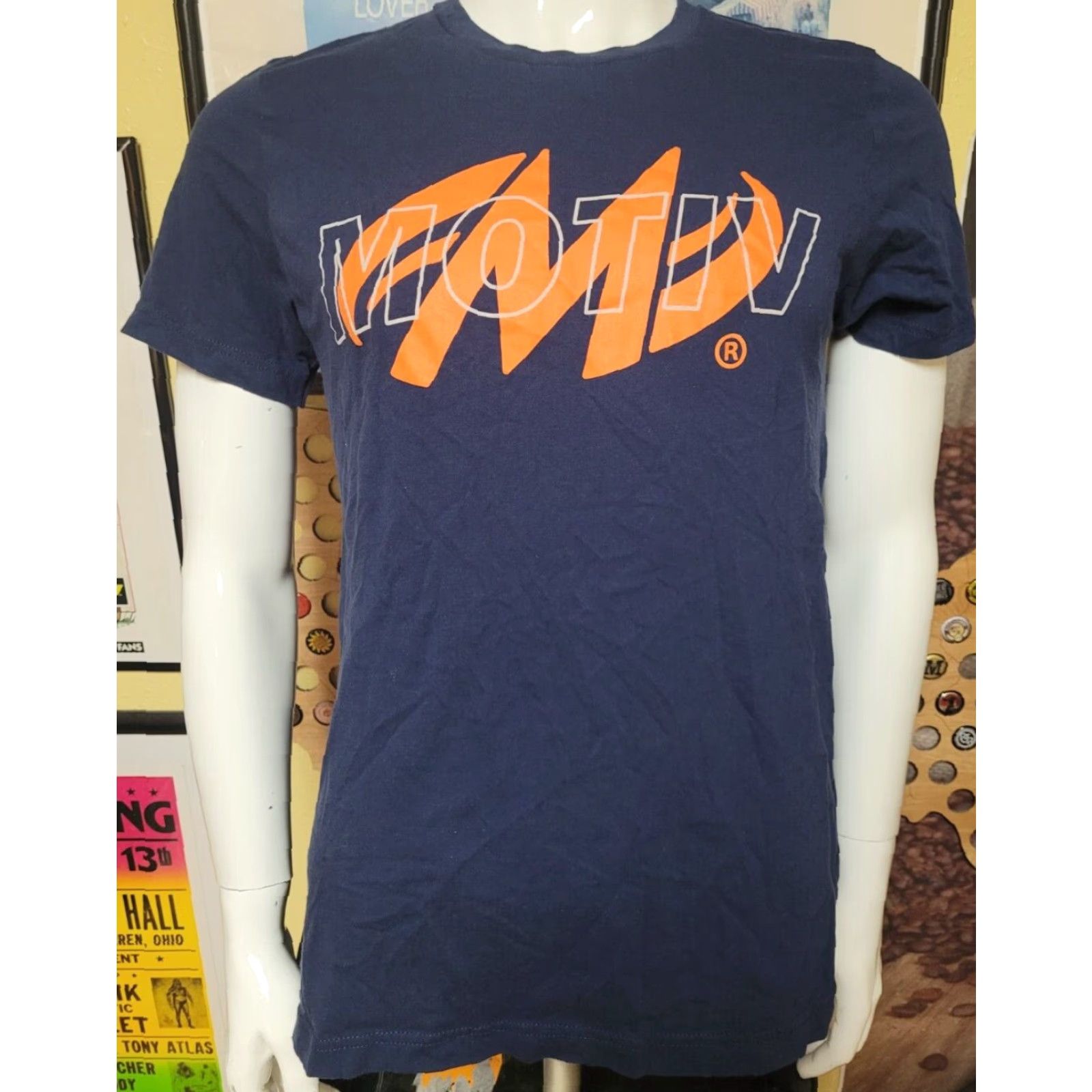 Logo 7 Motiv Bowling Logo Shirt Medium Muskegon MI Test Drive Nice Size US M / EU 48-50 / 2 - 2 Thumbnail