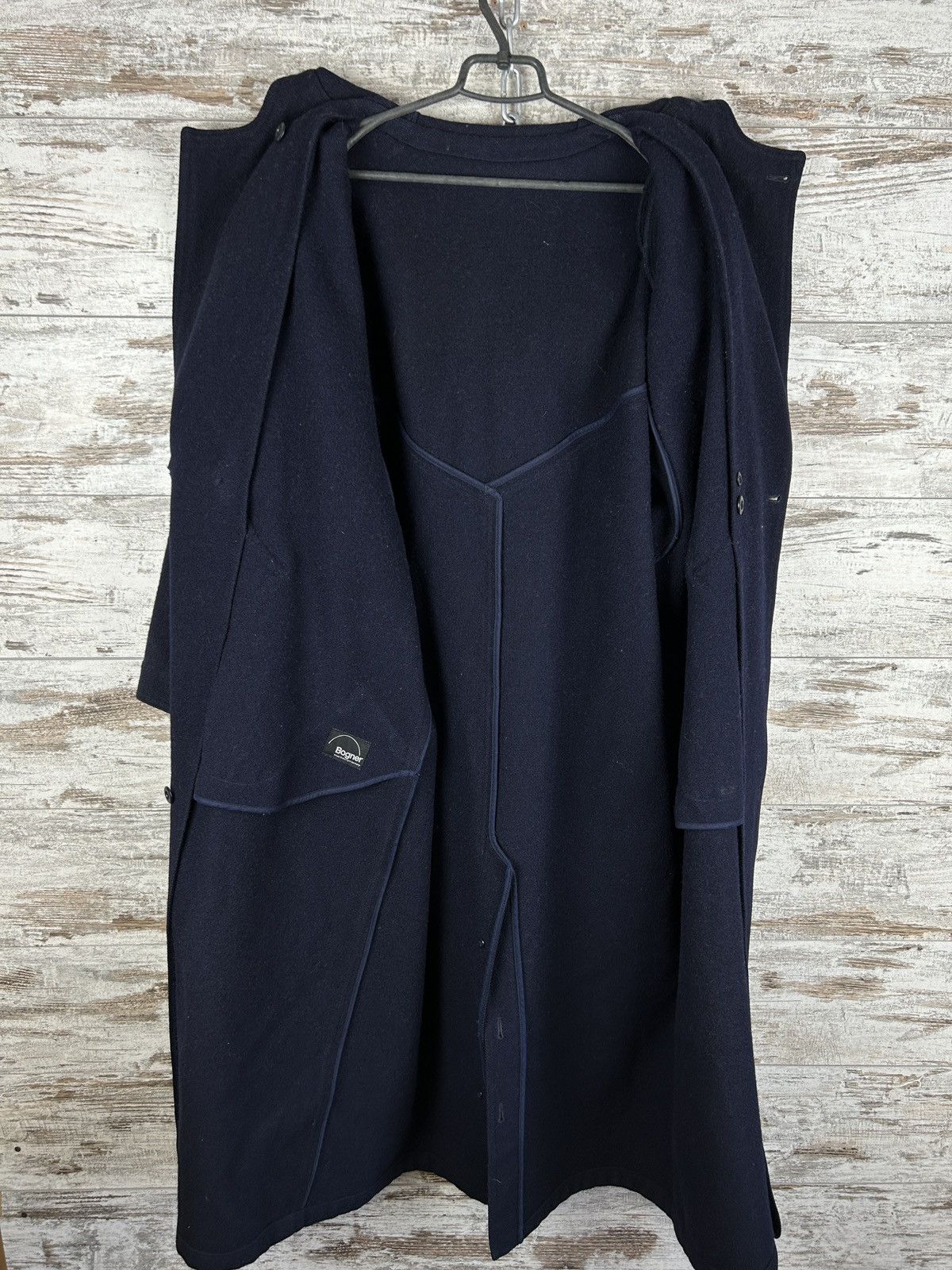 Bogner × Vintage Women’s Vintage Bogner wool trench coat luxury poncho rare Size XL / US 12-14 / IT 48-50 - 18 Thumbnail