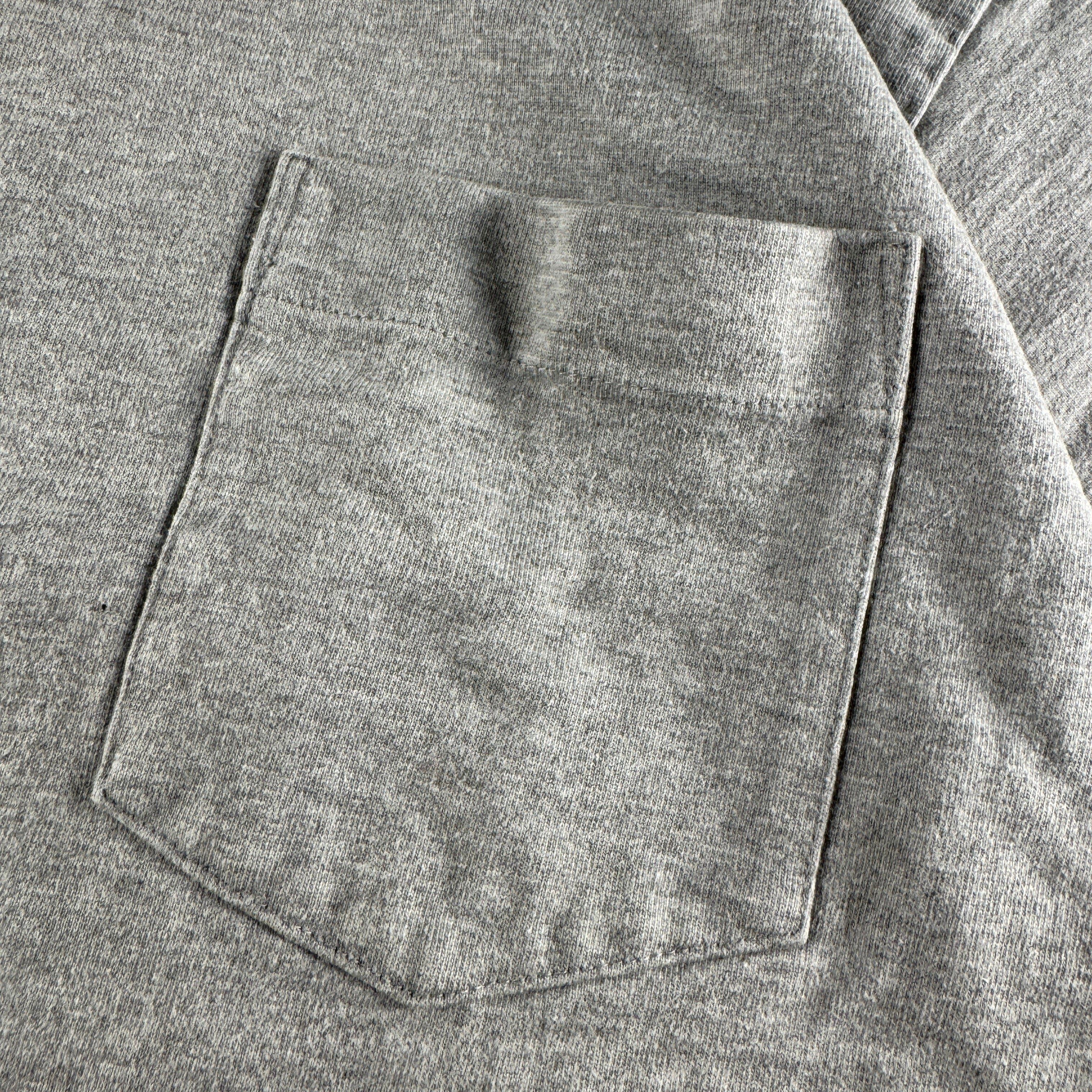 Auralee Auralee Heather Grey Stand Up Tee (3 - M/L) Size US L / EU 52-54 / 3 - 3 Thumbnail