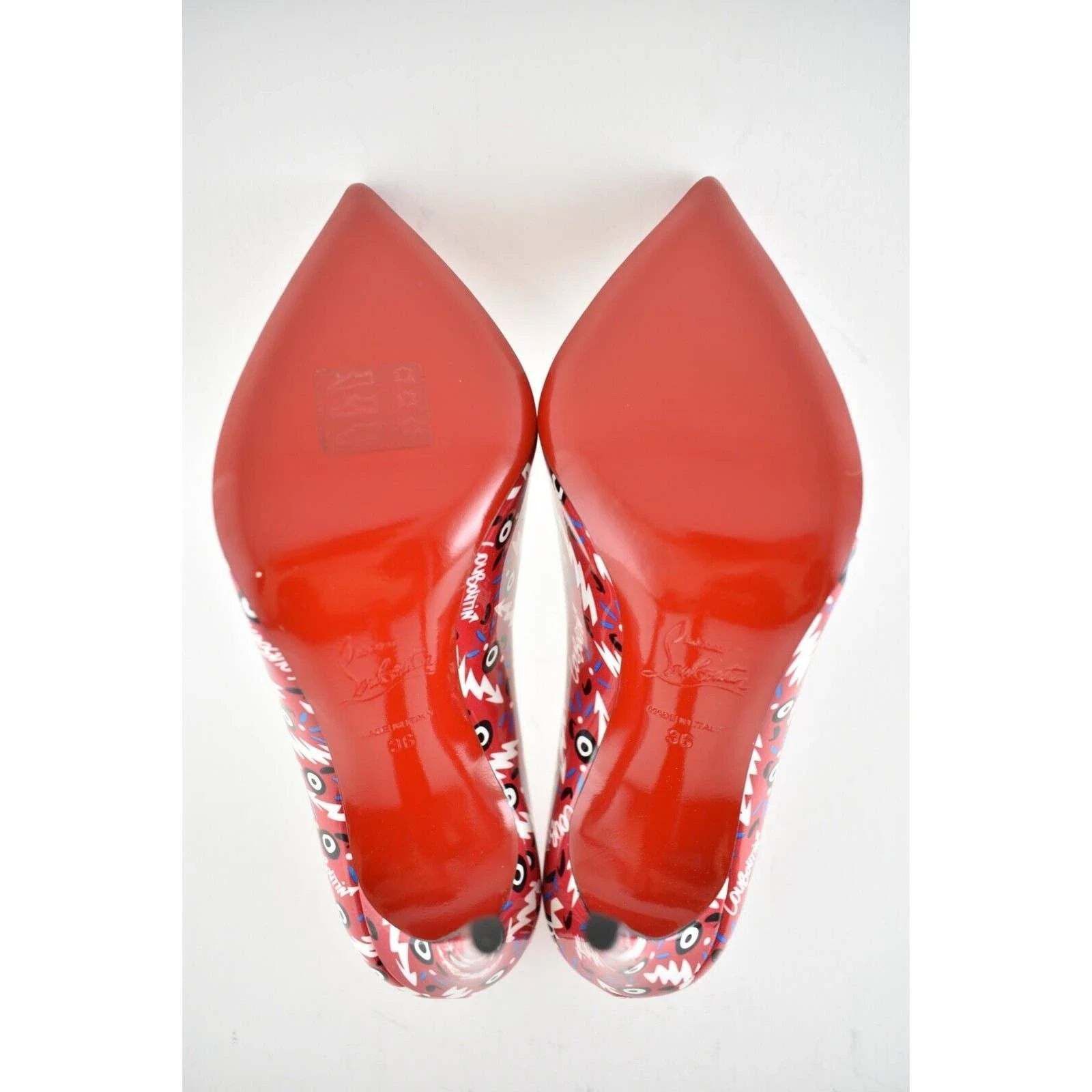 Christian Louboutin Christian Louboutin Pigalle Follies 100 Patent Ginzana Size US 6 / IT 36 - 12 Thumbnail
