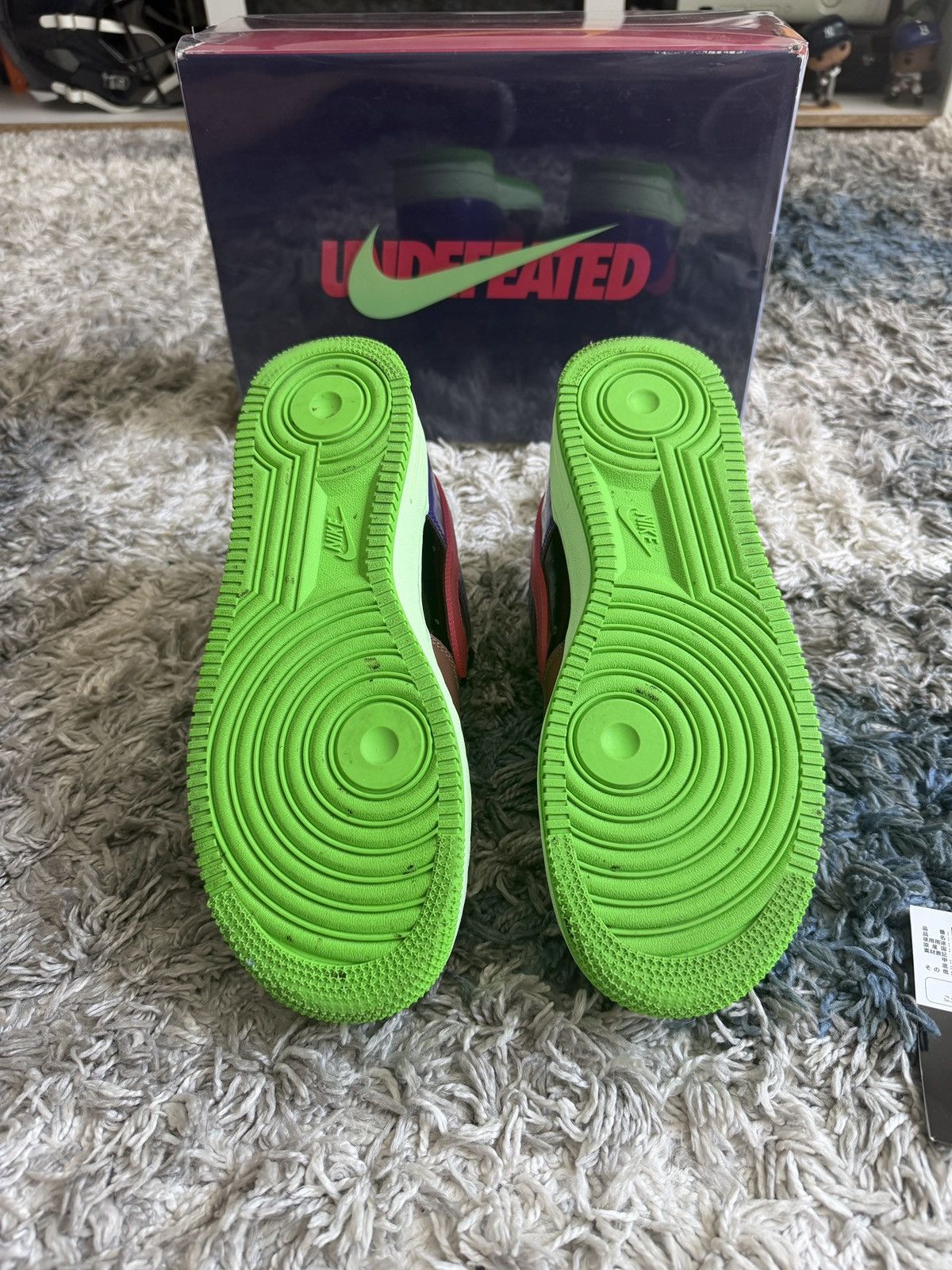 Nike × Undefeated Undefeated Nike Air Force 1 Size US 9 / EU 42 - 7 Thumbnail