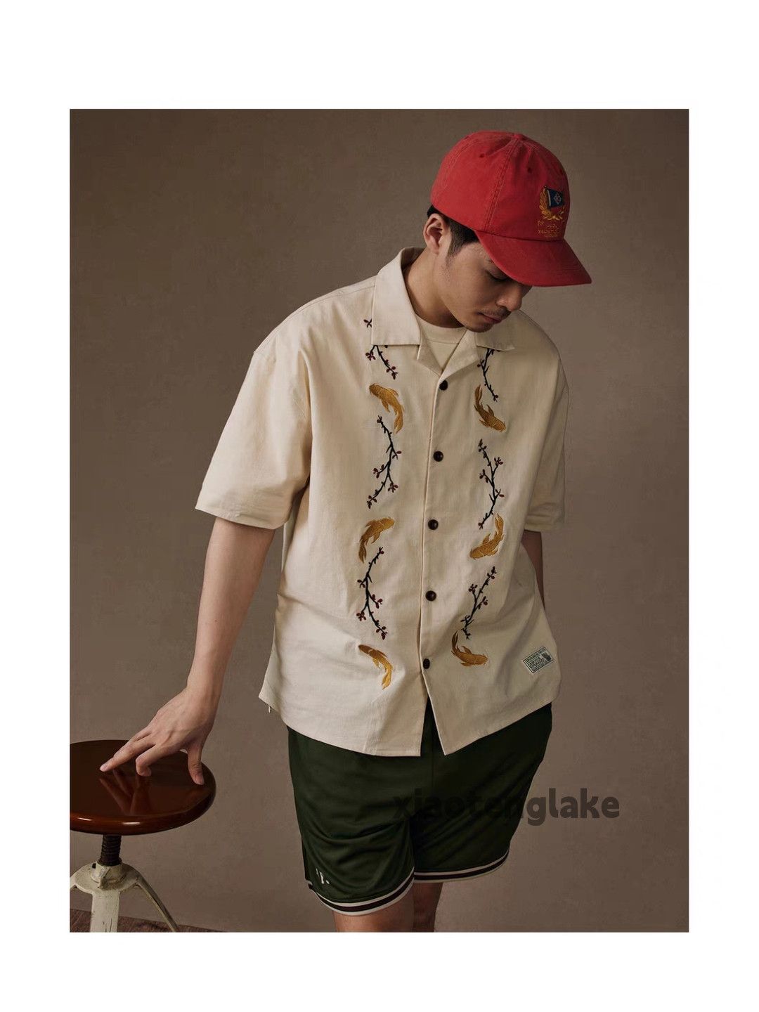 Designer × Vintage Utility skate hiphop loose yuppie aloha full pattern shirt Size US XL / EU 56 / 4 - 1 Thumbnail