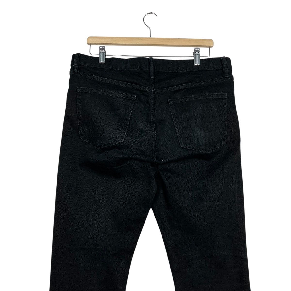 Japanese Brand Vintage Japanese Designer Black Selvedge Denim Size US 36 / EU 52 - 9 Thumbnail