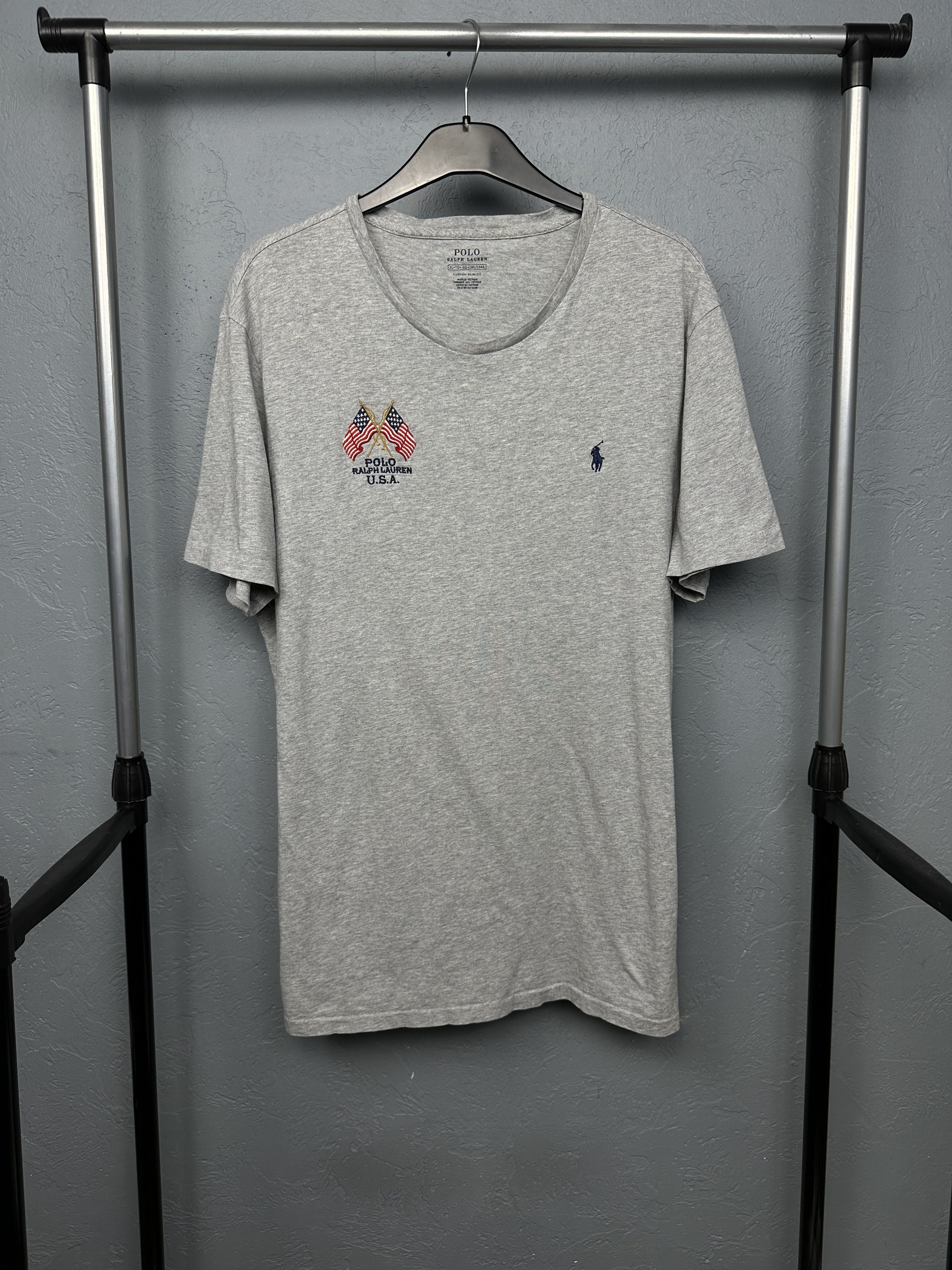 Polo Ralph Lauren Polo Ralph Lauren USA Mens Short Sleeve T-Shirt Size US XL / EU 56 / 4 - 1 Thumbnail