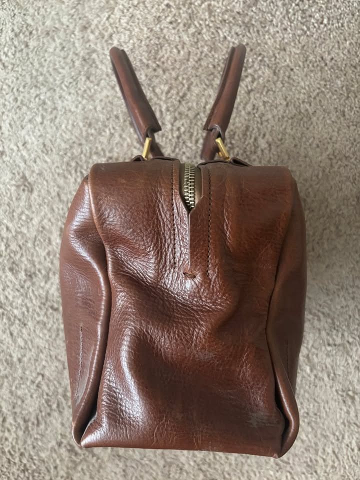 Lanvin VINTAGE LANVIN BROWN LEATHER PURSE / DOCTOR'S BAG $4,999 OBO Size ONE SIZE - 4 Thumbnail