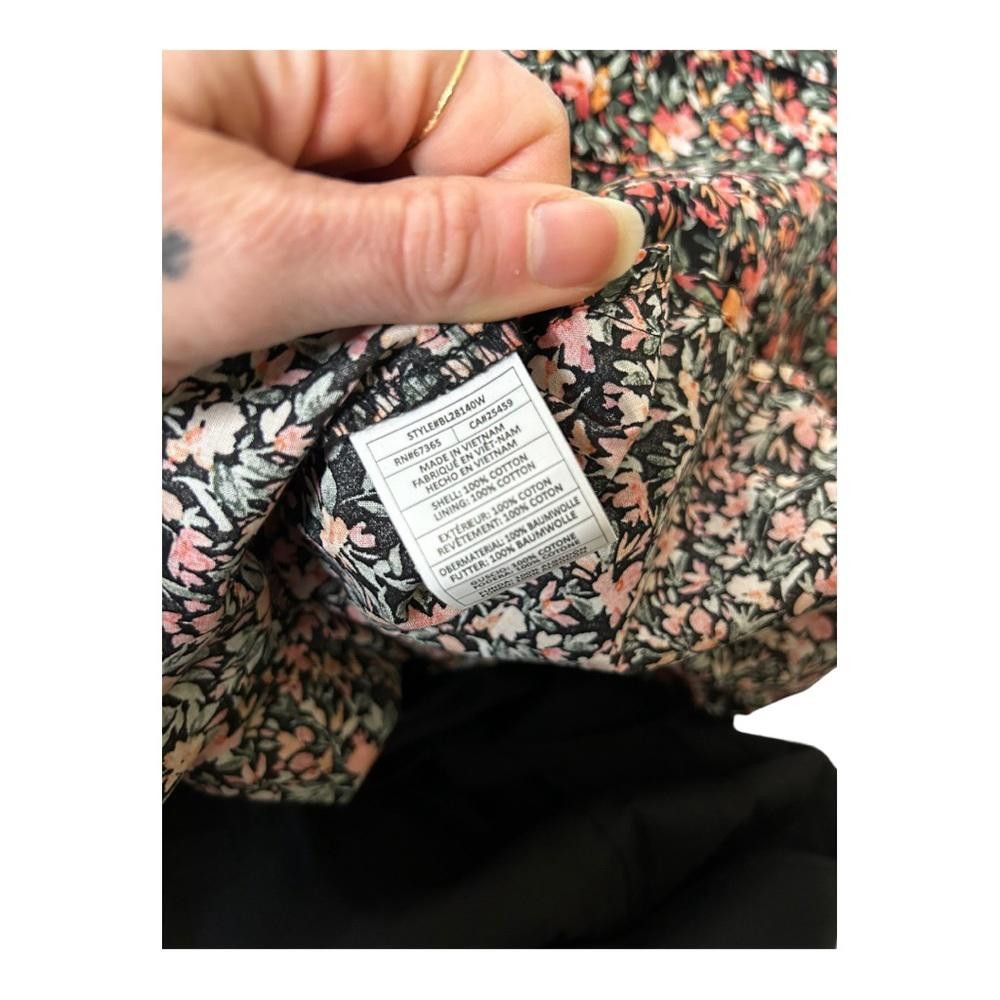 Designer BB Dakota l NWT Sleeveless Tiered Black Floral Dress XS Size XS / US 0-2 / IT 36-38 - 7 Thumbnail