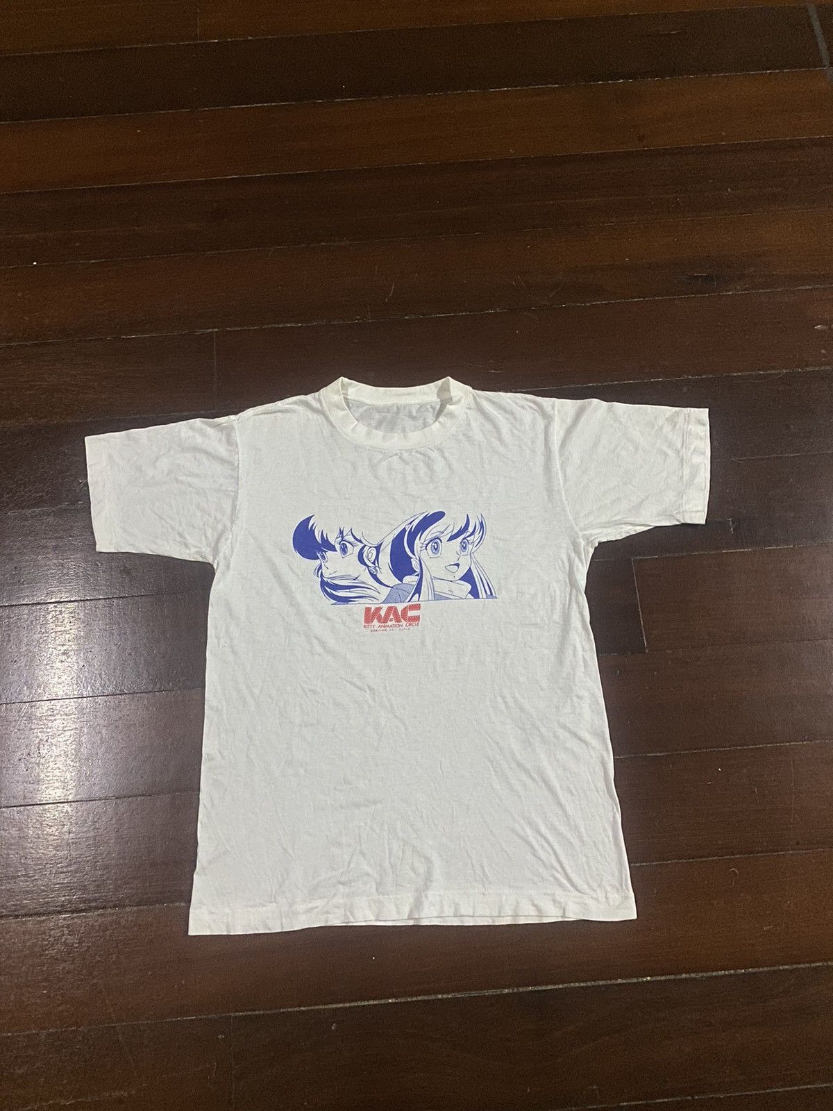 Anime × Vintage Vintage 90s urusei yatsura kitty animation circle Anime Tee Size US M / EU 48-50 / 2 - 3 Thumbnail