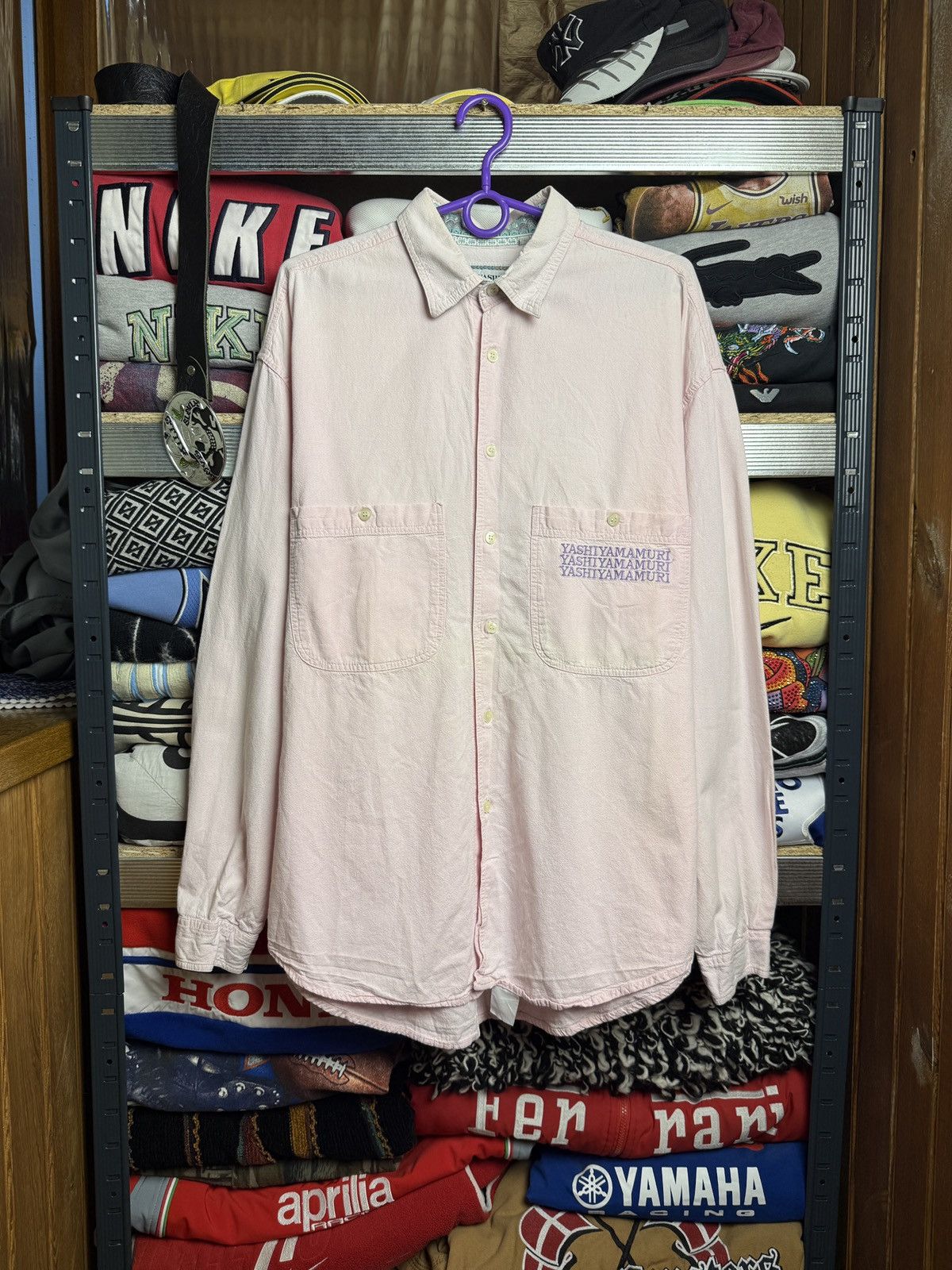 Yashi Yamamuri Yashi Yamamuri Vintage Rare Shirt Size US L / EU 52-54 / 3 - 1 Thumbnail