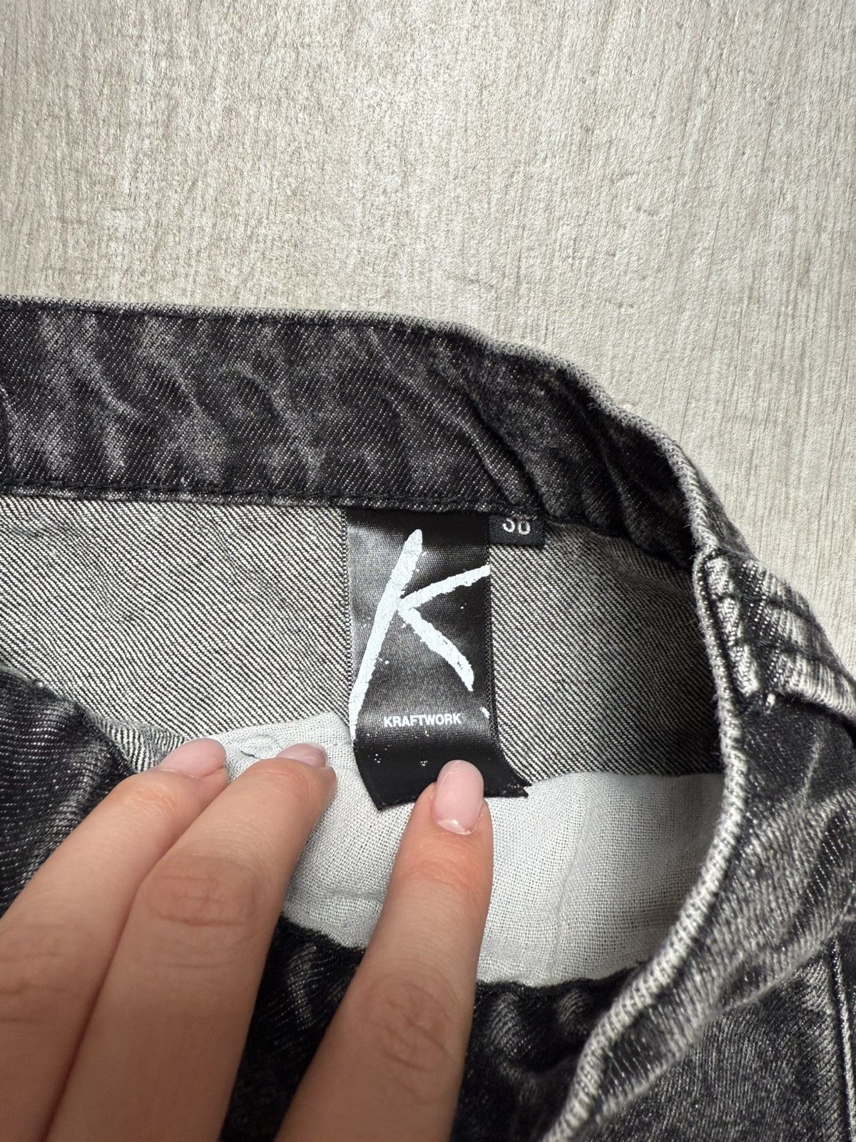 Other Kraft Work Black Jean Size US 36 / EU 52 - 3 Thumbnail