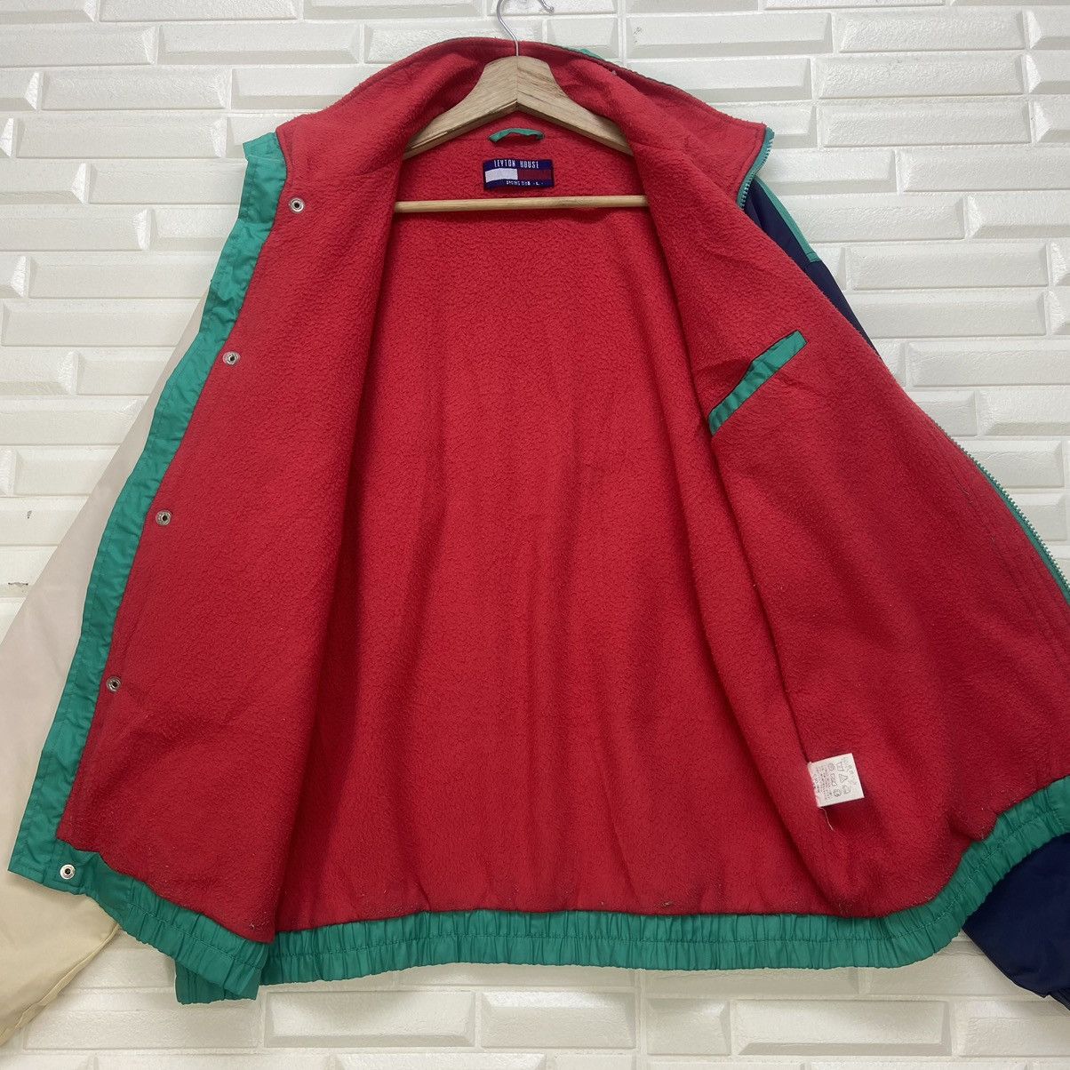 Gear for Sports Vintage Leyton House Racing Team F1 GP Circuit Jacket Size US L / EU 52-54 / 3 - 23 Thumbnail