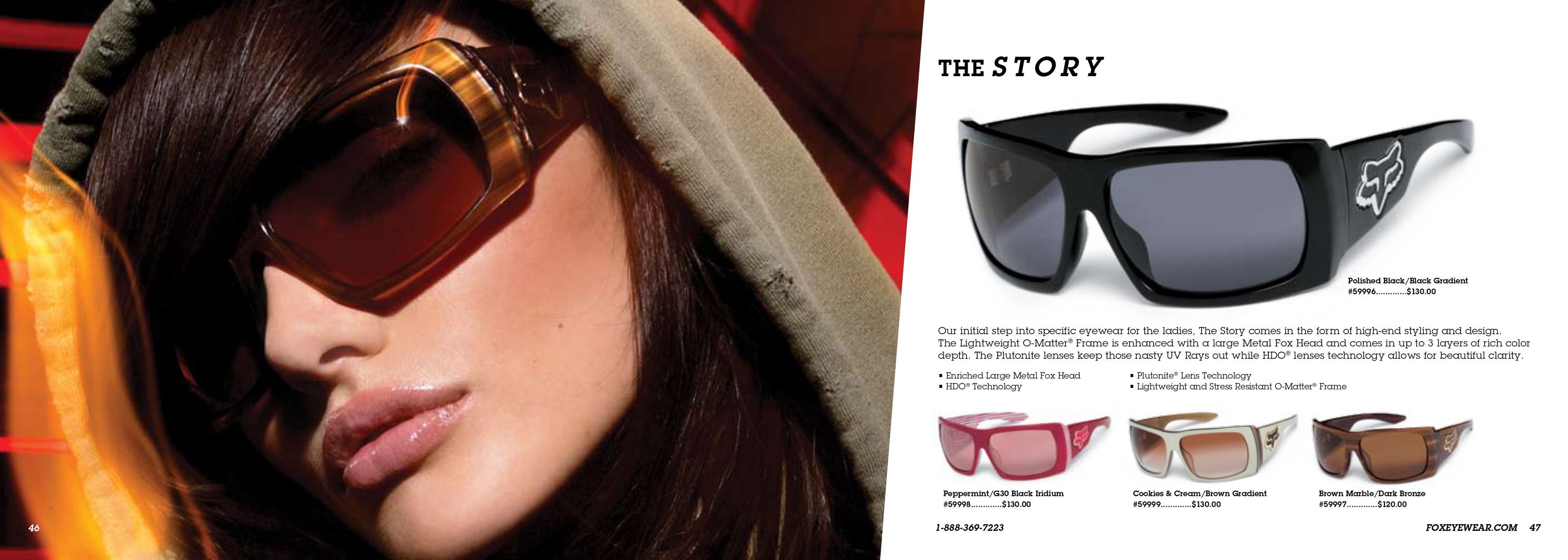 Fox Racing 2007 Oakley Fox Racing Sunglasses "The Story" Size ONE SIZE - 2 Thumbnail