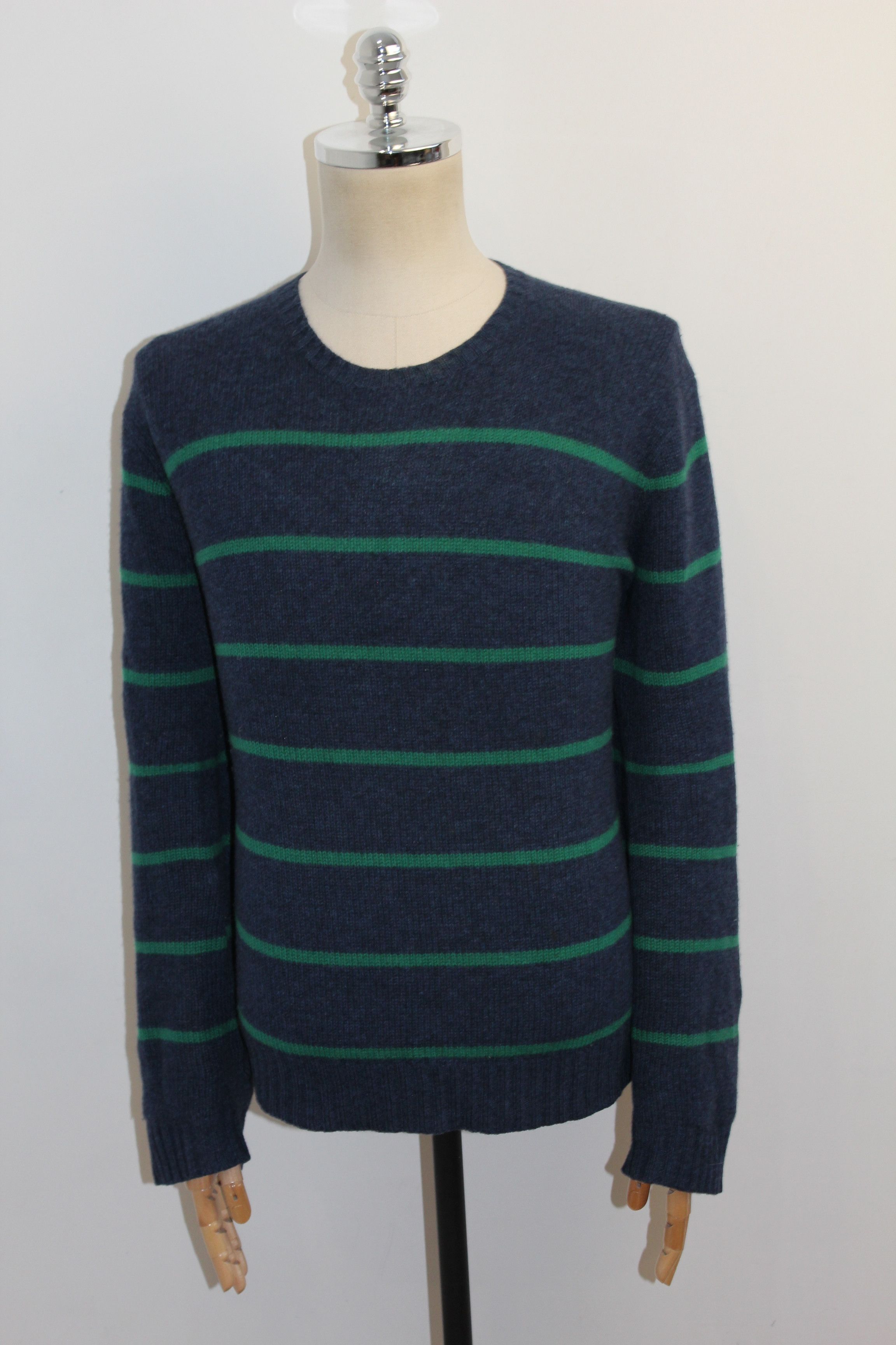 Dark Grey Vintage Polo Ralph Laureen Knit Jumper L XL