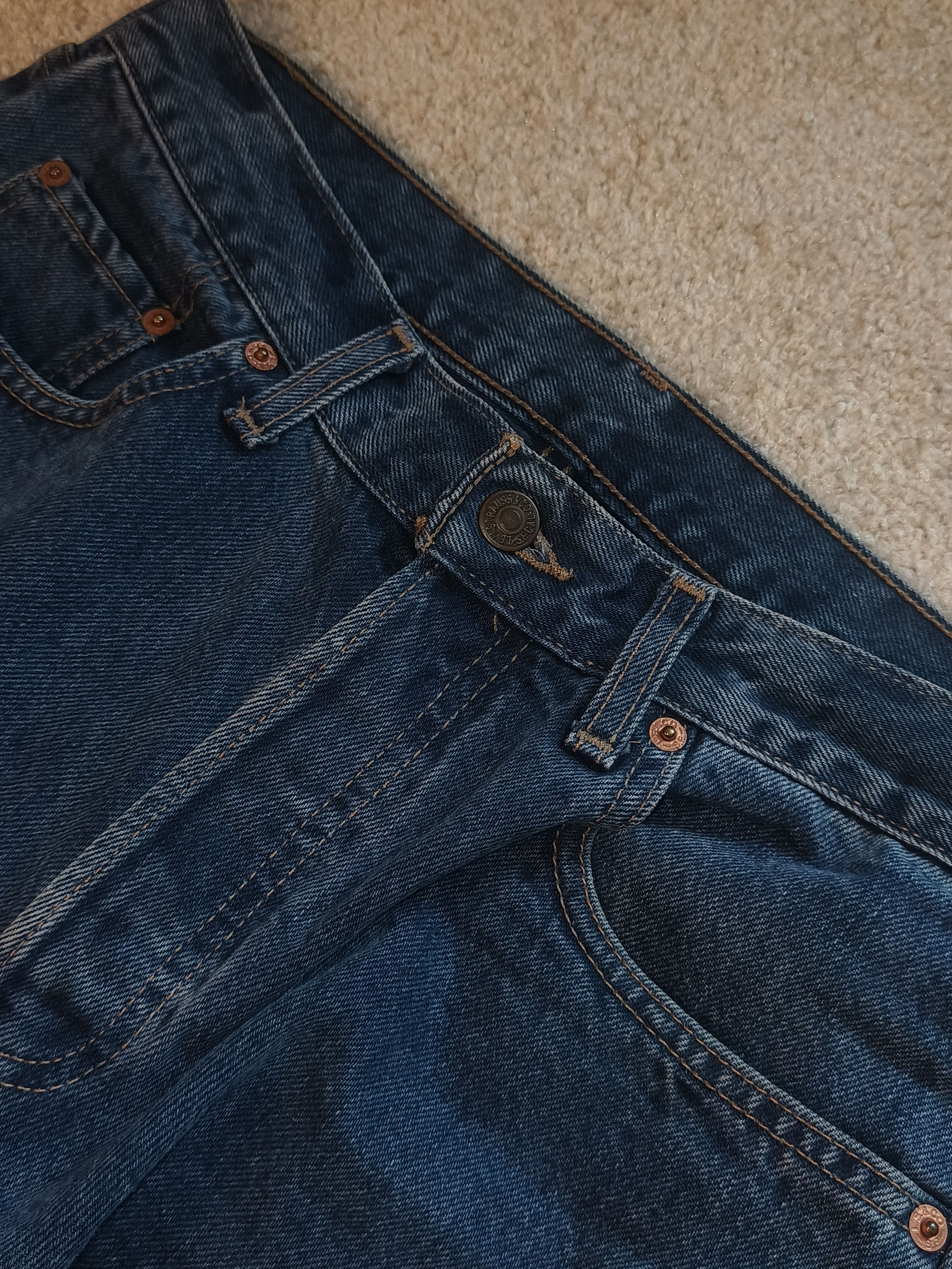 Levi's Levi's 412 Vintage Straight Leg Jeans Size US 31 - 4 Thumbnail