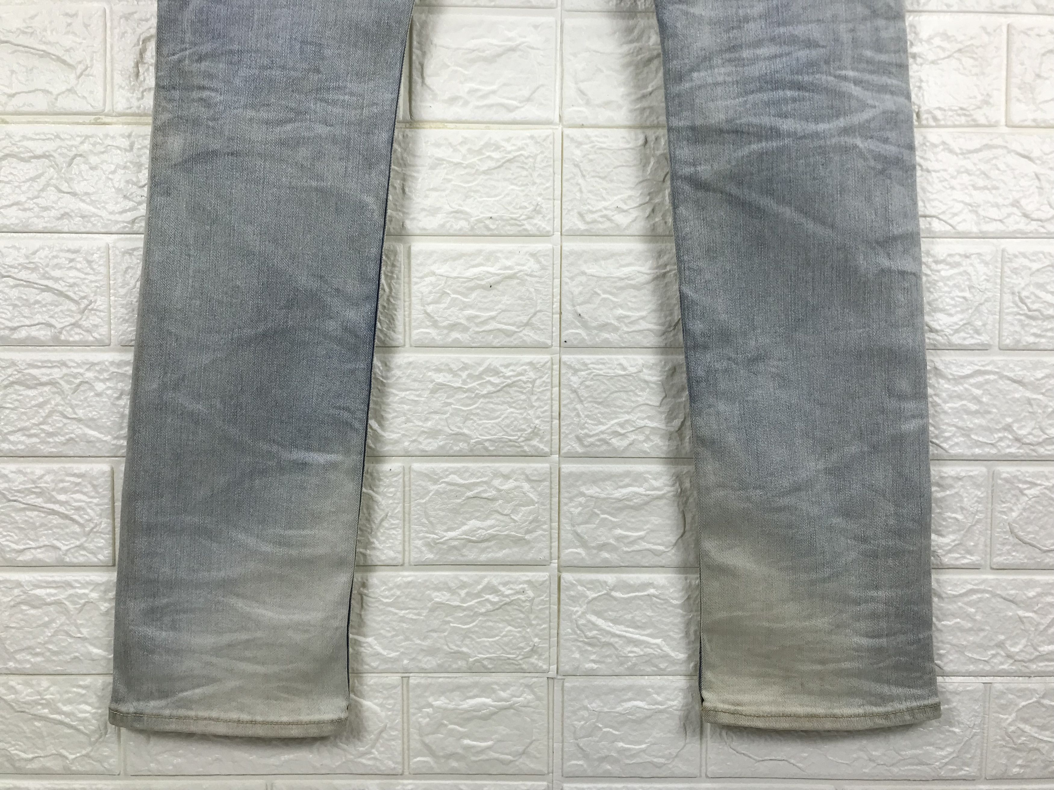 JACKROSE Vintage Jack Rose Light Wash Skinny Jeans Size US 32 / EU 48 - 8 Thumbnail