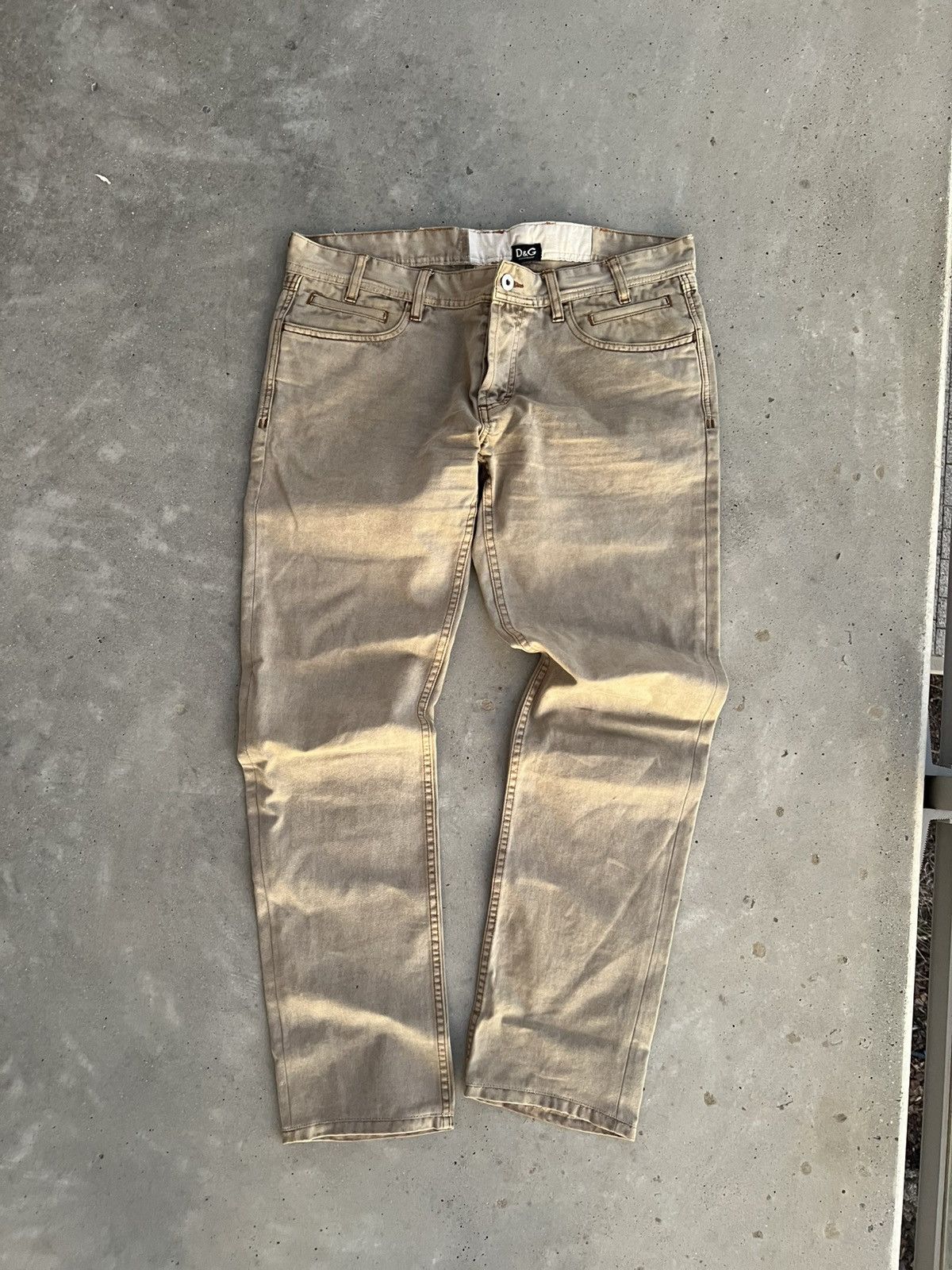 Dolce & Gabbana Dolce Gabbana denim jeans vintage distressed pants Size US 35 - 12 Thumbnail
