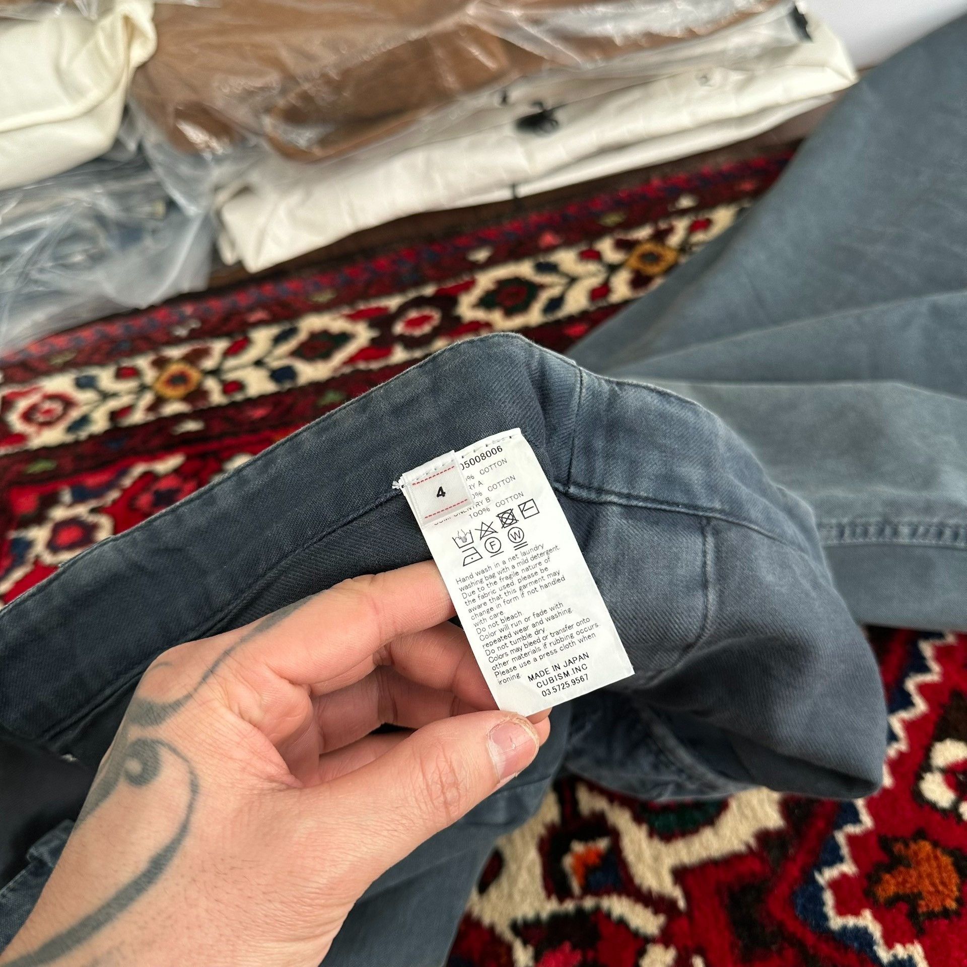 Visvim VISVIM 21SS GIFFORD PANTS DMGD Size US 30 / EU 46 - 6 Thumbnail