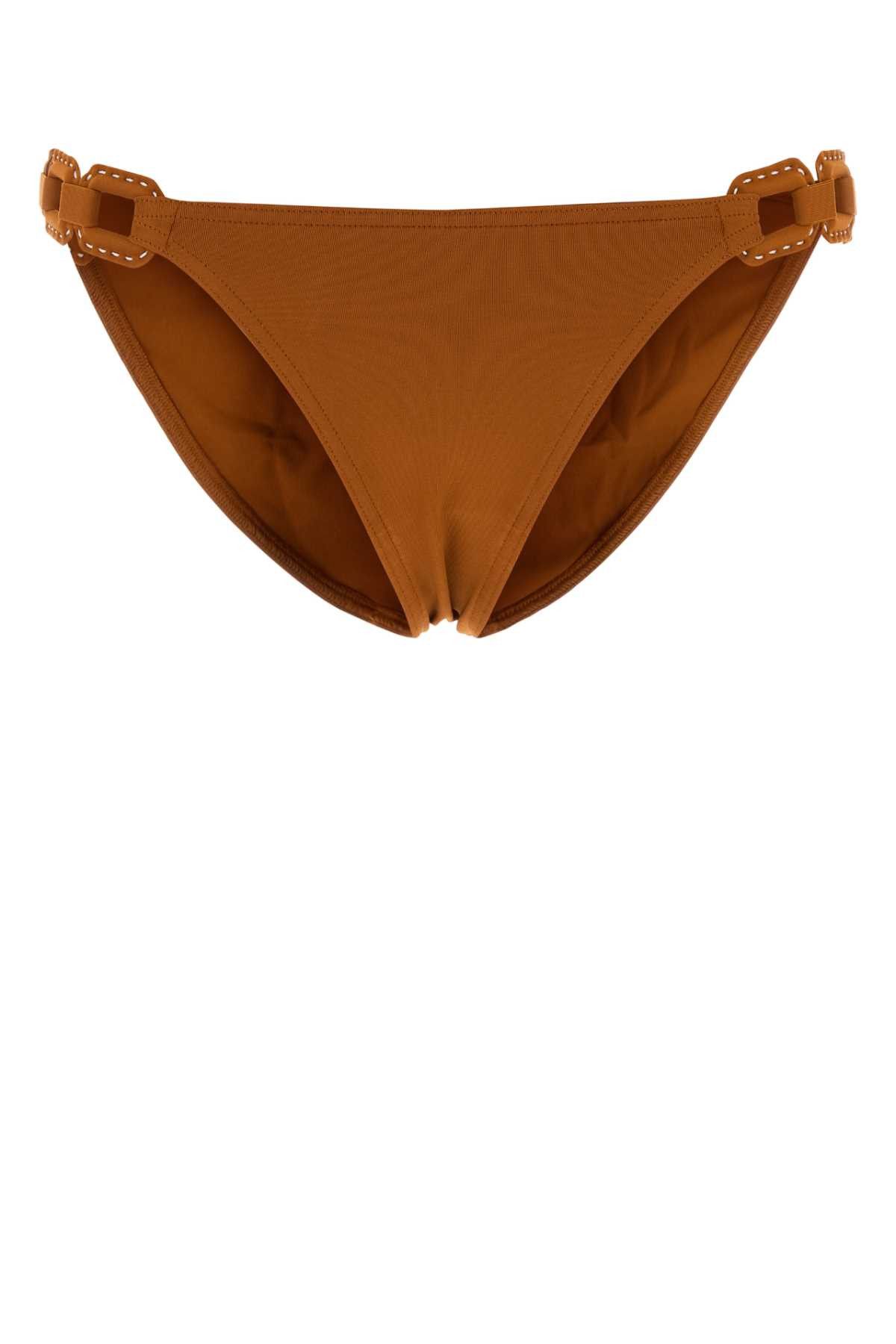 ERES Caramel Stretch Nylon Abordage Bikini Bottom Size M / US 6-8 / IT 42-44 - 1 Thumbnail