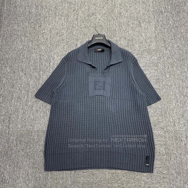 Fendi Fendi Letter Knit Top Size US L / EU 52-54 / 3 - 1 Thumbnail