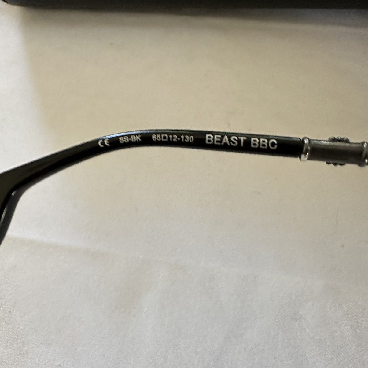 Chrome Hearts Chrome Hearts 'Beast BBC' Black Gradient 925 Silver Glasses Size ONE SIZE - 11 Thumbnail