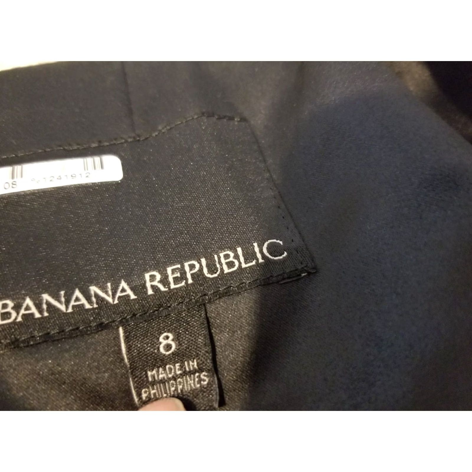 Banana Republic Womens Banana Republic Blazer Jacket Wool Black 8 Size M / US 6-8 / IT 42-44 - 3 Thumbnail