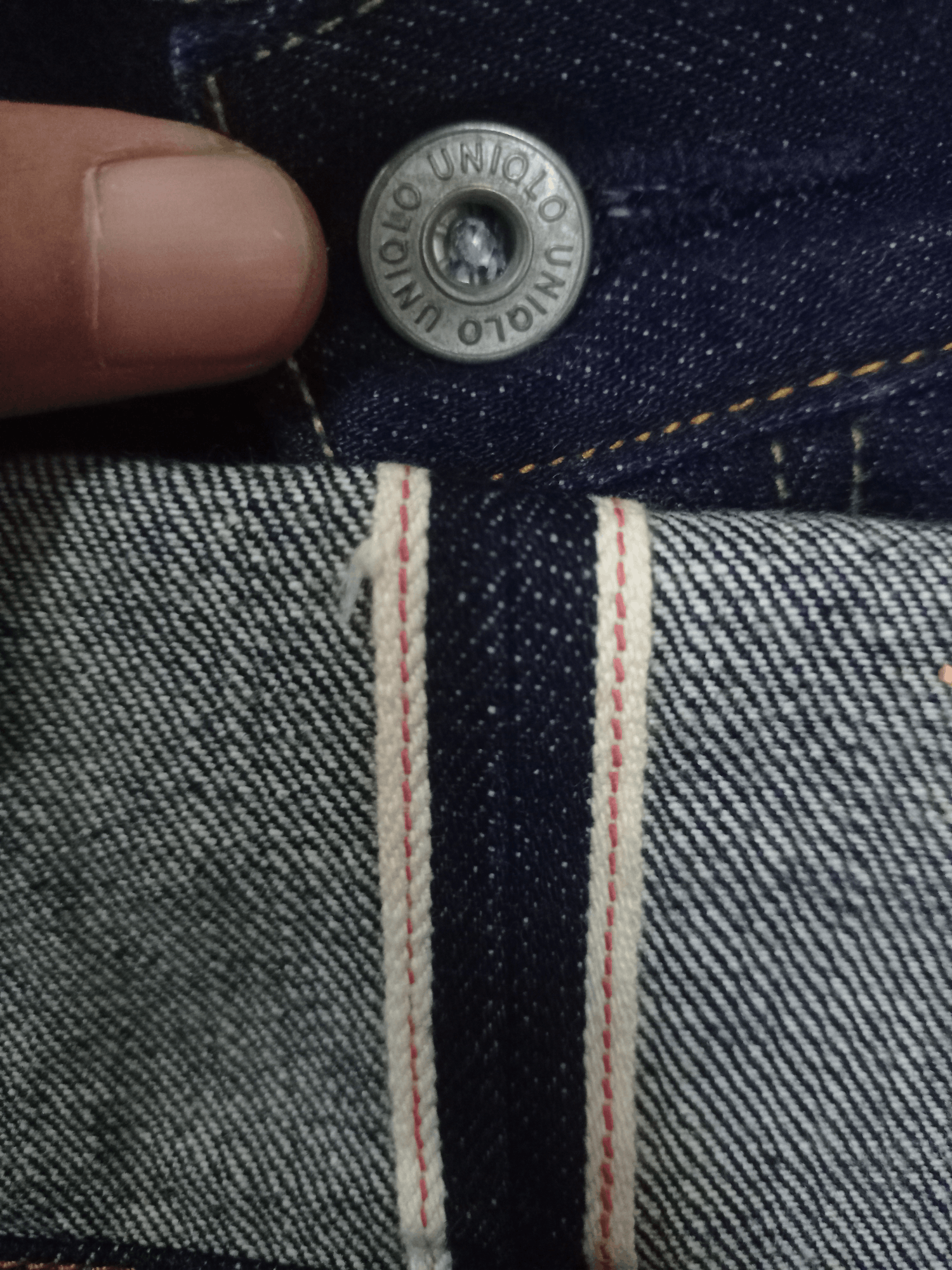 Uniqlo Vintage Uniqlo Selvedge Raw Denim Distressed Jeans Size US 33 - 3 Thumbnail