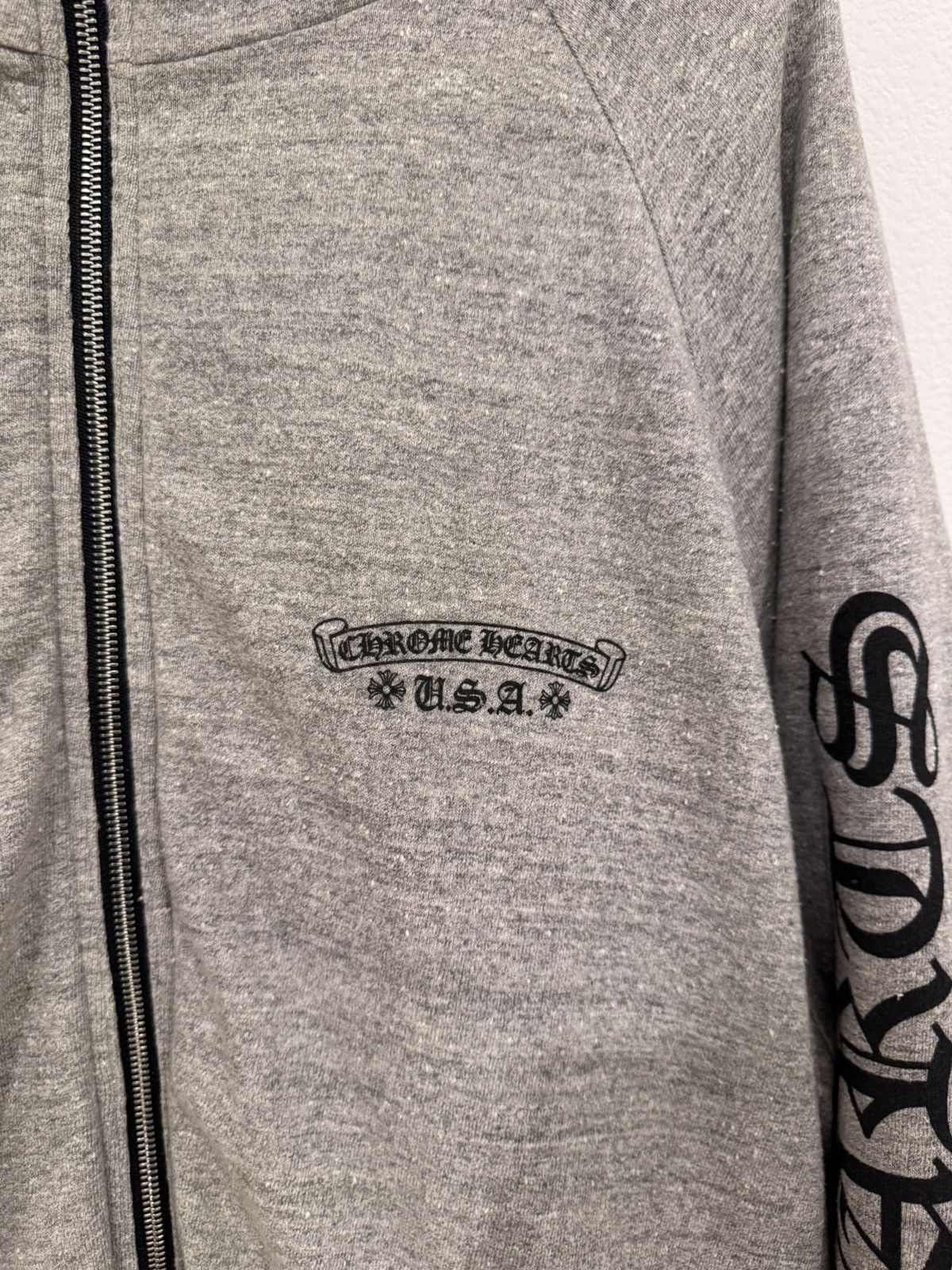 Chrome Hearts Chrome Hearts Reversible Jacquard Nylon Raglan Jacket Size US XXL / EU 58 / 5 - 7 Thumbnail