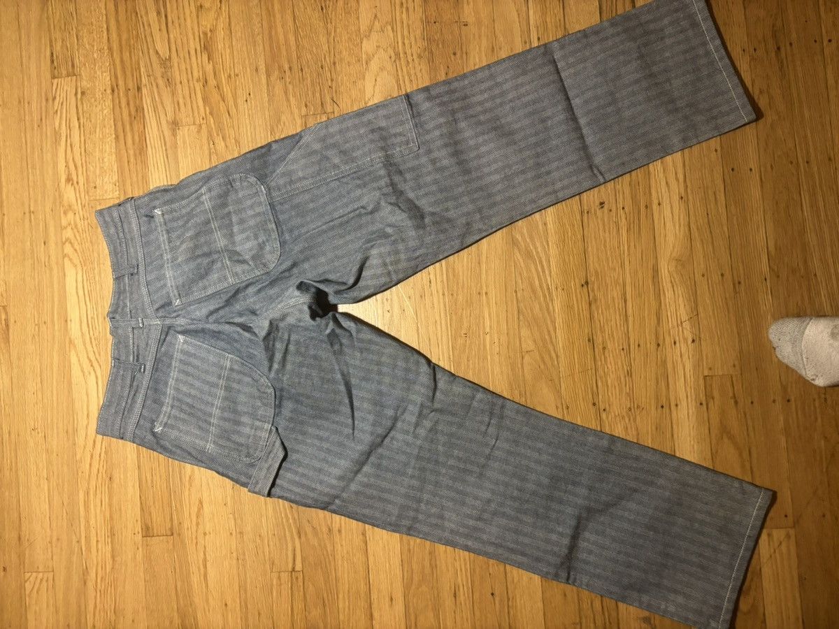 Levi's Levis pinstripe 70s denim Size US 30 / EU 46 - 8 Thumbnail