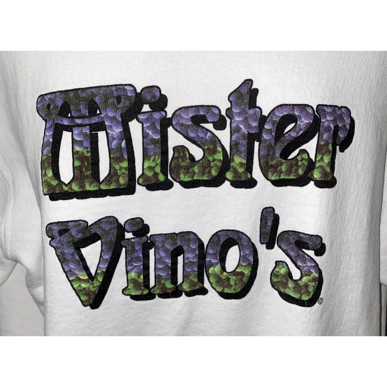 Fruit Of The Loom VINTAGE Fruit of the Loom Sweatshirt Mens White 2XL Fleece Lined Mister Vino’s Size US XXL / EU 58 / 5 - 2 Thumbnail