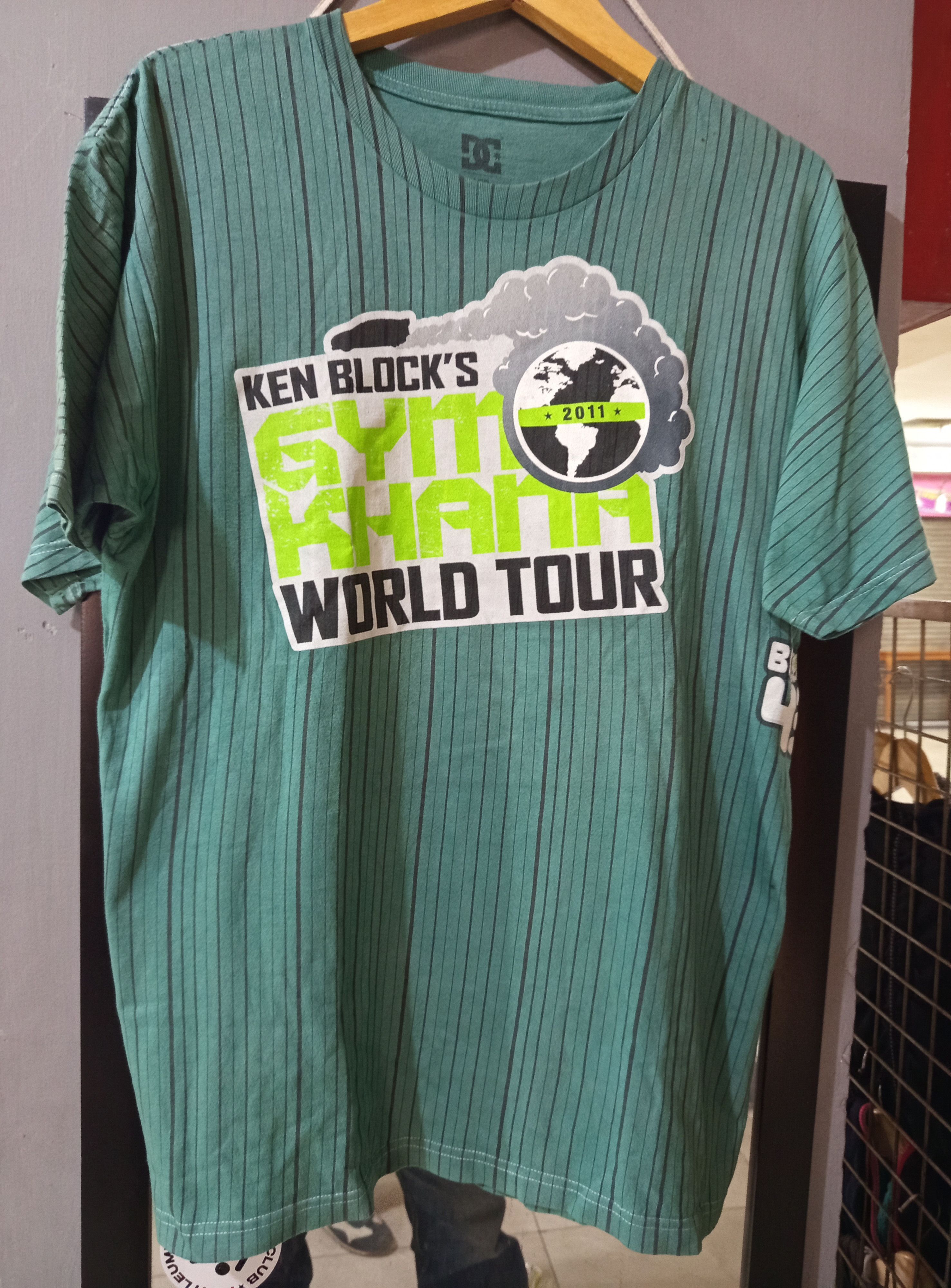DC Subaru Ken Blocks World Tour 2011 T shirt Size US L / EU 52-54 / 3 - 4 Thumbnail