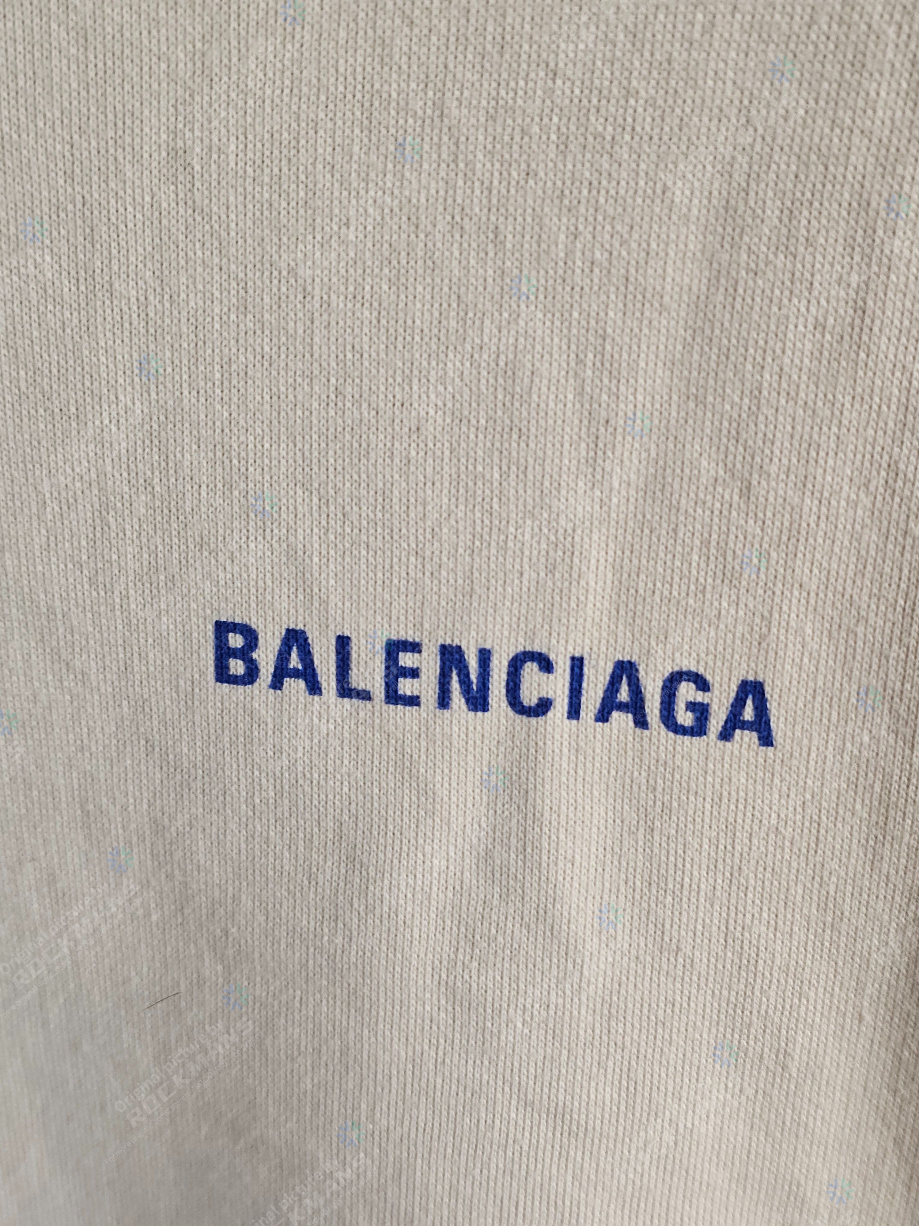 Balenciaga Balenciaga Unisex Beige Hoodie/Sweatshirts Size XXS Size XXS / US 00 / IT 34 - 3 Thumbnail