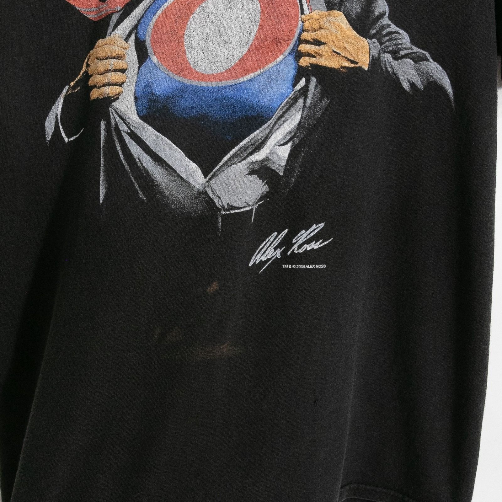 Vintage Vintage 2008 Barack Obama Graphitti T Shirt Small Distressed Size US S / EU 44-46 / 1 - 4 Thumbnail