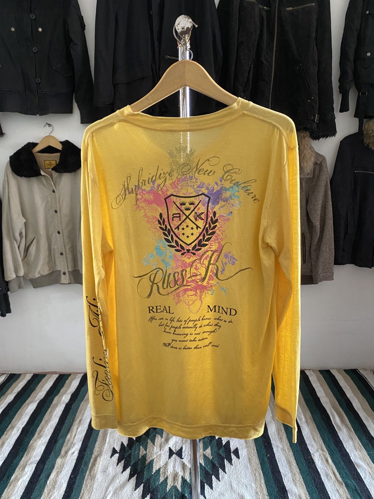 If Six Was Nine Russ.k Hysteric Glamour Style Longslevee Size US XL / EU 56 / 4 - 9 Thumbnail