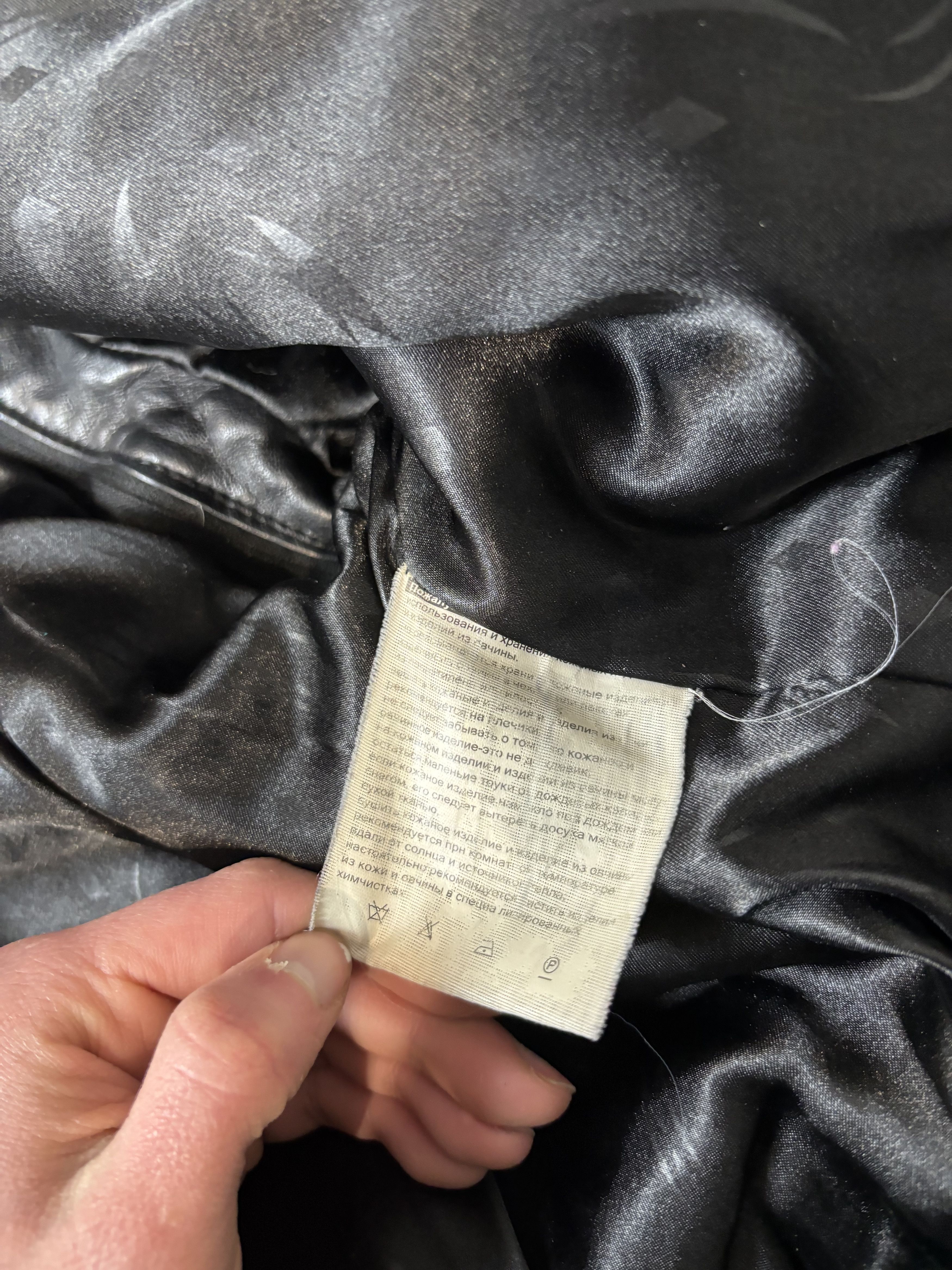 Tornado Mart JAPANESE RICK OWENS TYPE! RARE FUR/LEATHER BOMBER JACKET Size US S / EU 44-46 / 1 - 9 Thumbnail