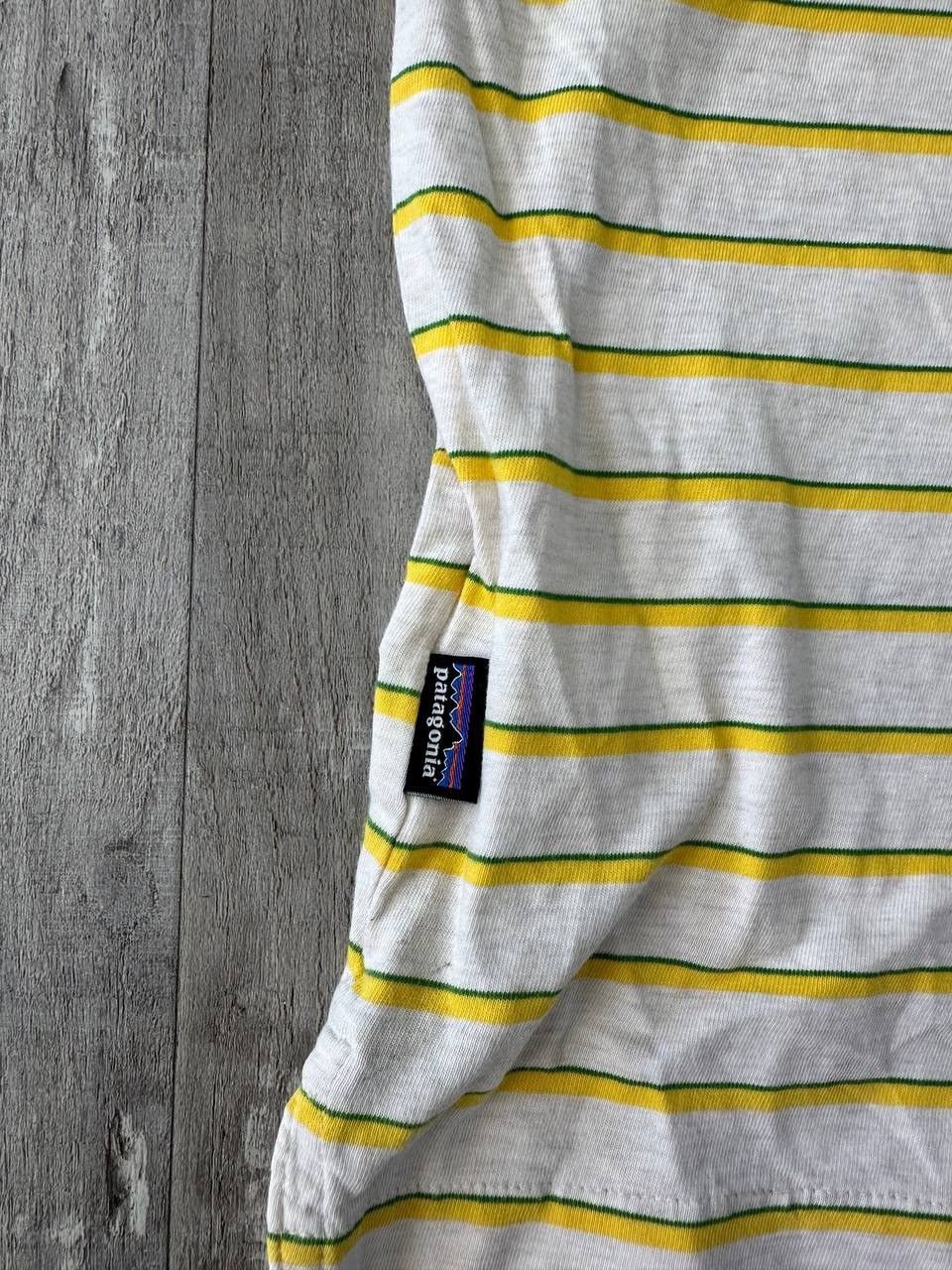 Patagonia Patagonia Striped Polo Shirt - Yellow/White Size US L / EU 52-54 / 3 - 4 Thumbnail