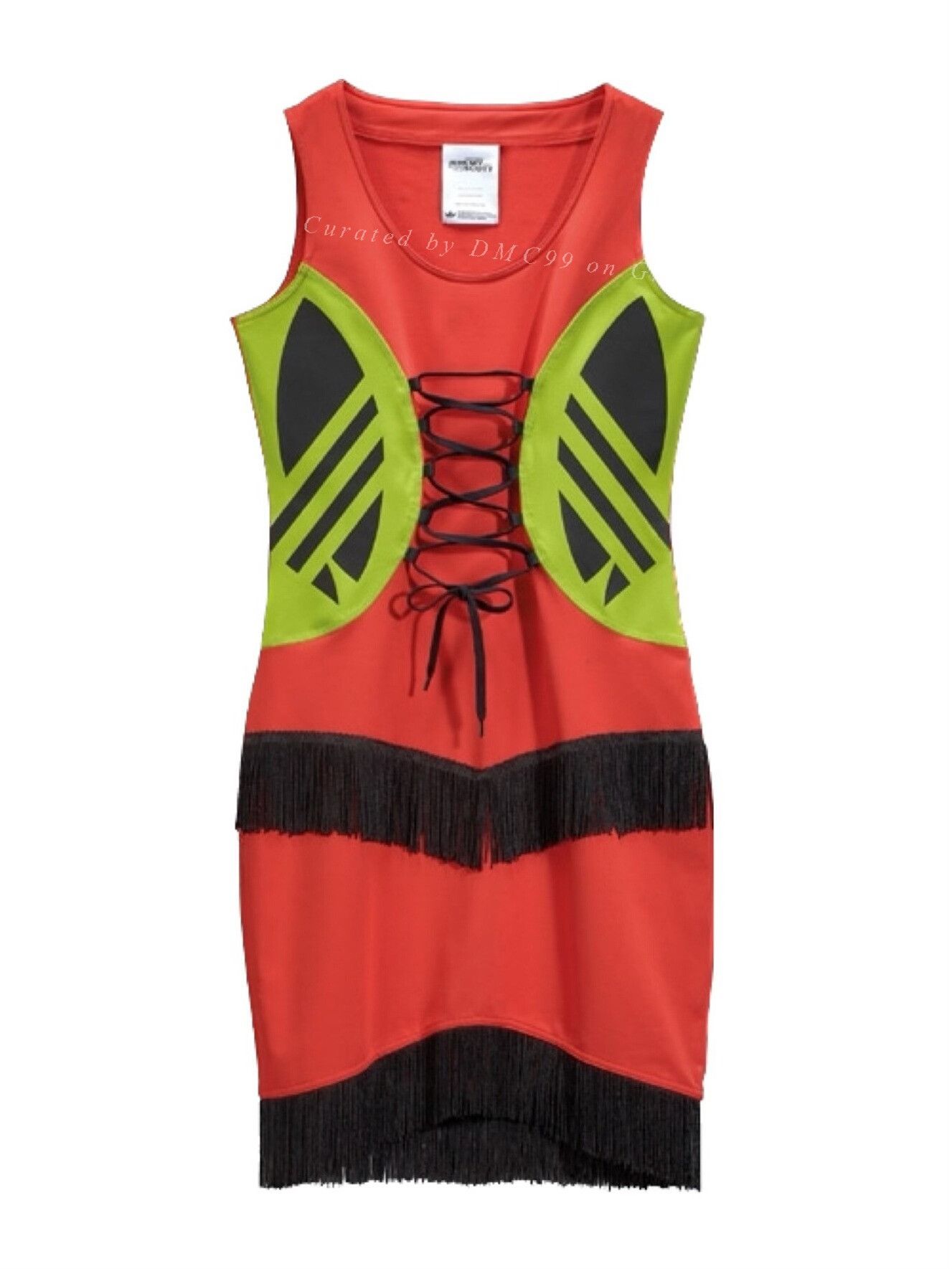 Jeremy Scott Jeremy Scott x Adidas Tassel Dress Size M / US 6-8 / IT 42-44 - 1 Thumbnail