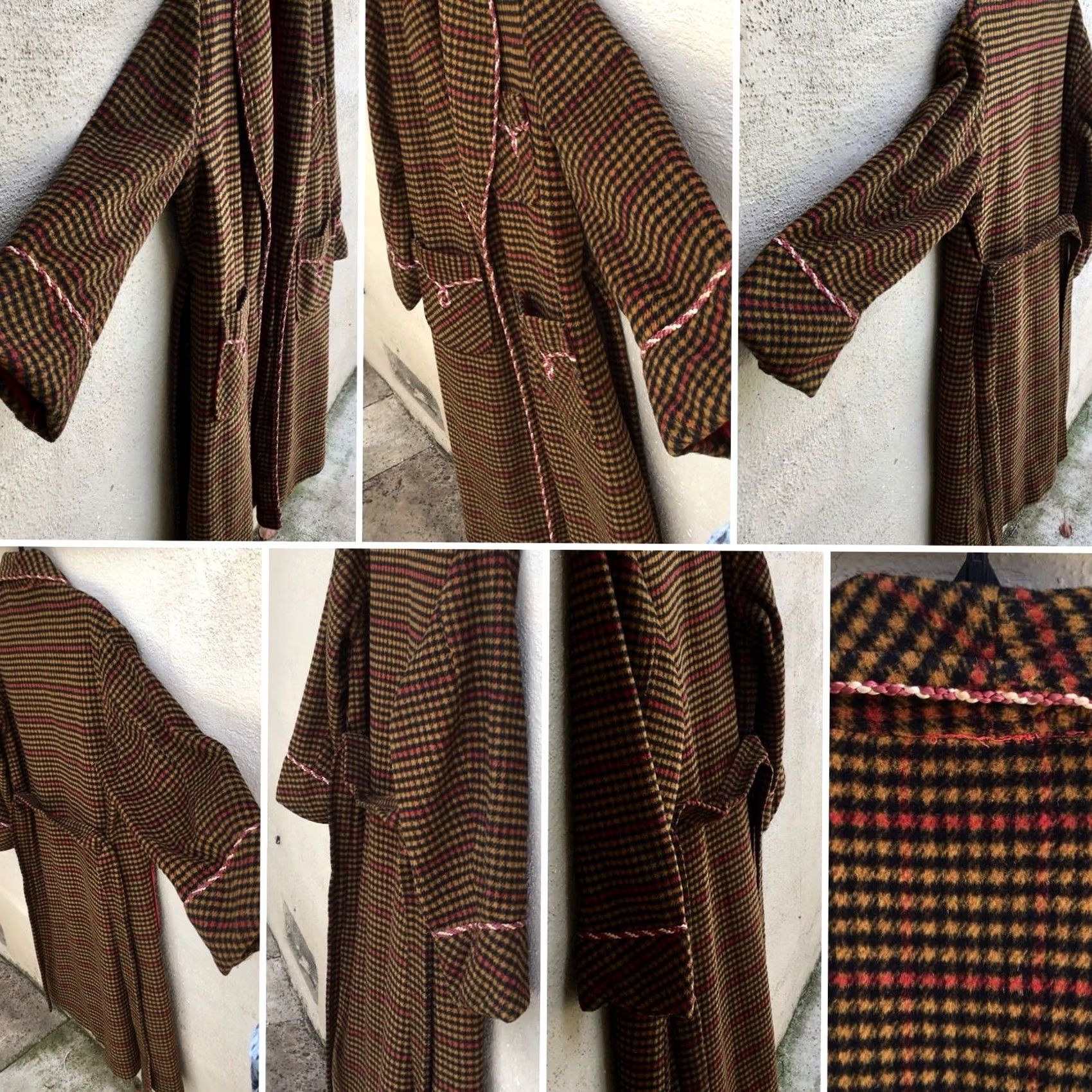 Vintage VINTAGE Smoking Jacket Robe THE BEAUTY Rockabilly Western Cowboy Core Asian sz M Shirt Mens Size US M / EU 48-50 / 2 - 5 Thumbnail