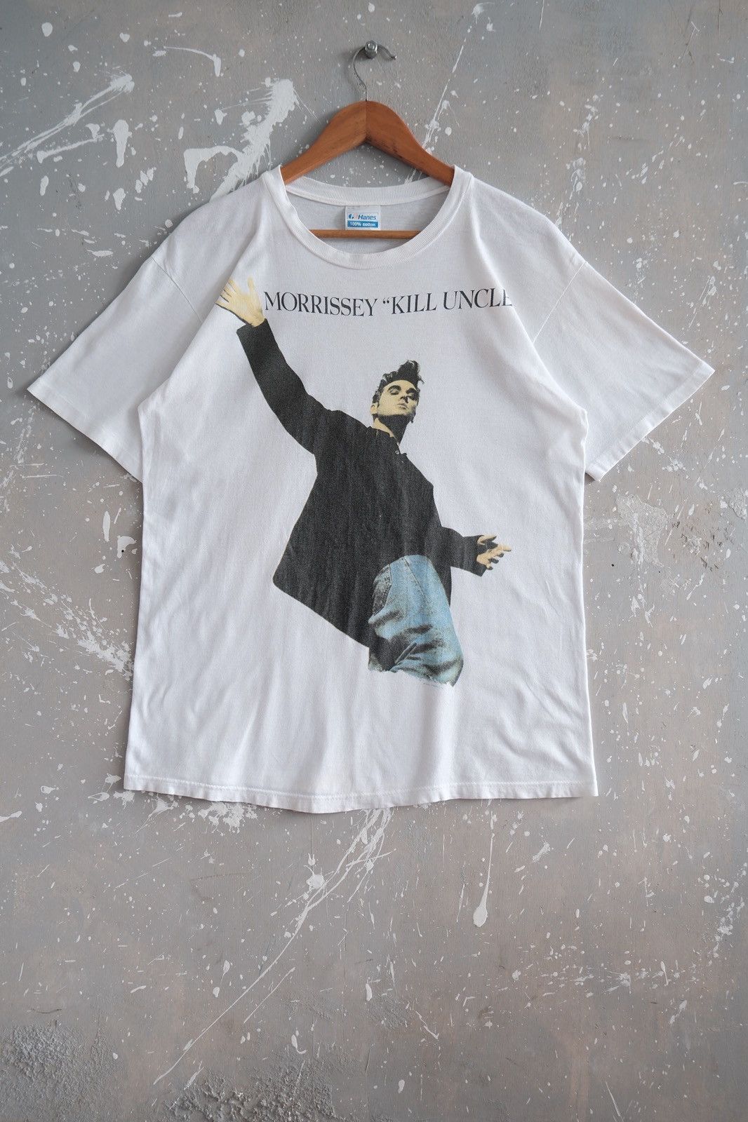 Morrissey Vintage 1991 Morrissey “Kill Uncle” Album Glam Rock Tee Size US L / EU 52-54 / 3 - 1 Thumbnail