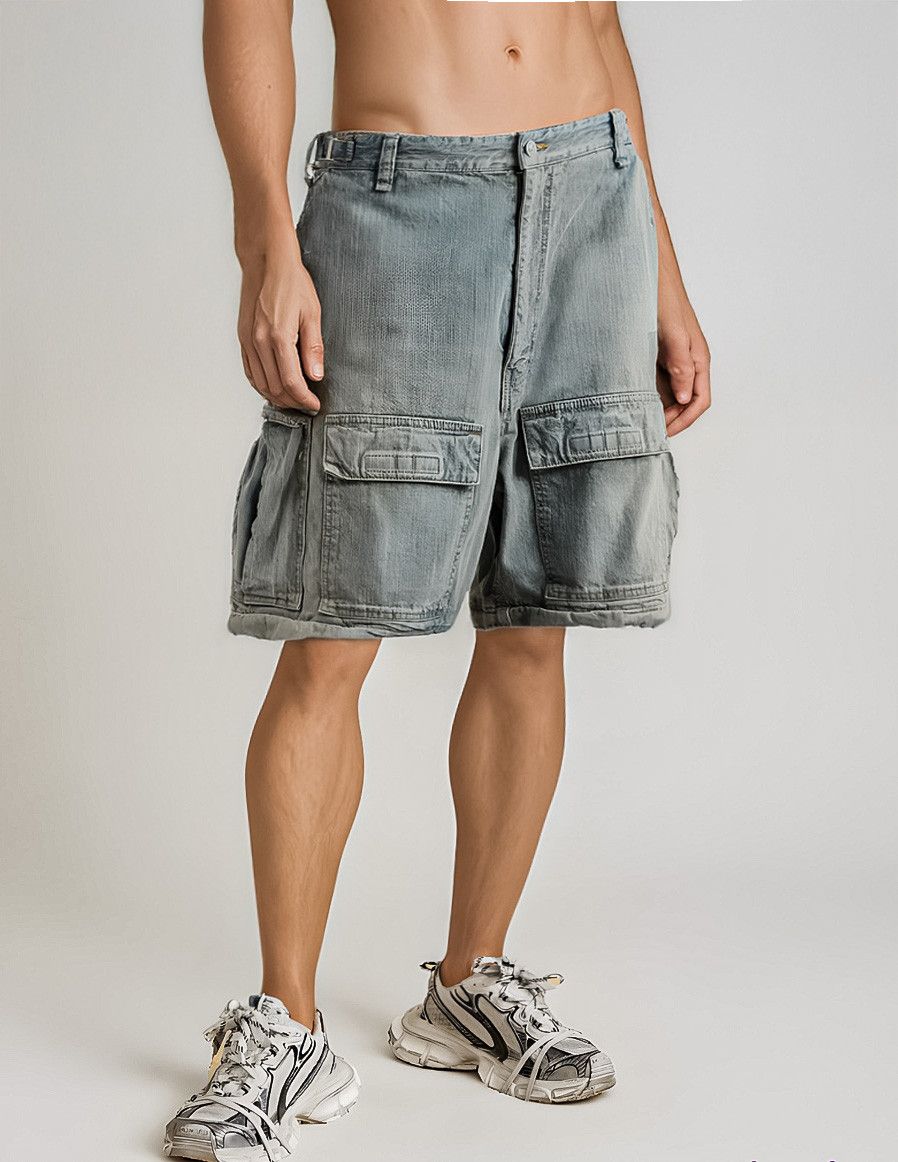 Balenciaga Balenciaga Reversible Cargo Jeans Size US 32 / EU 48 - 4 Thumbnail