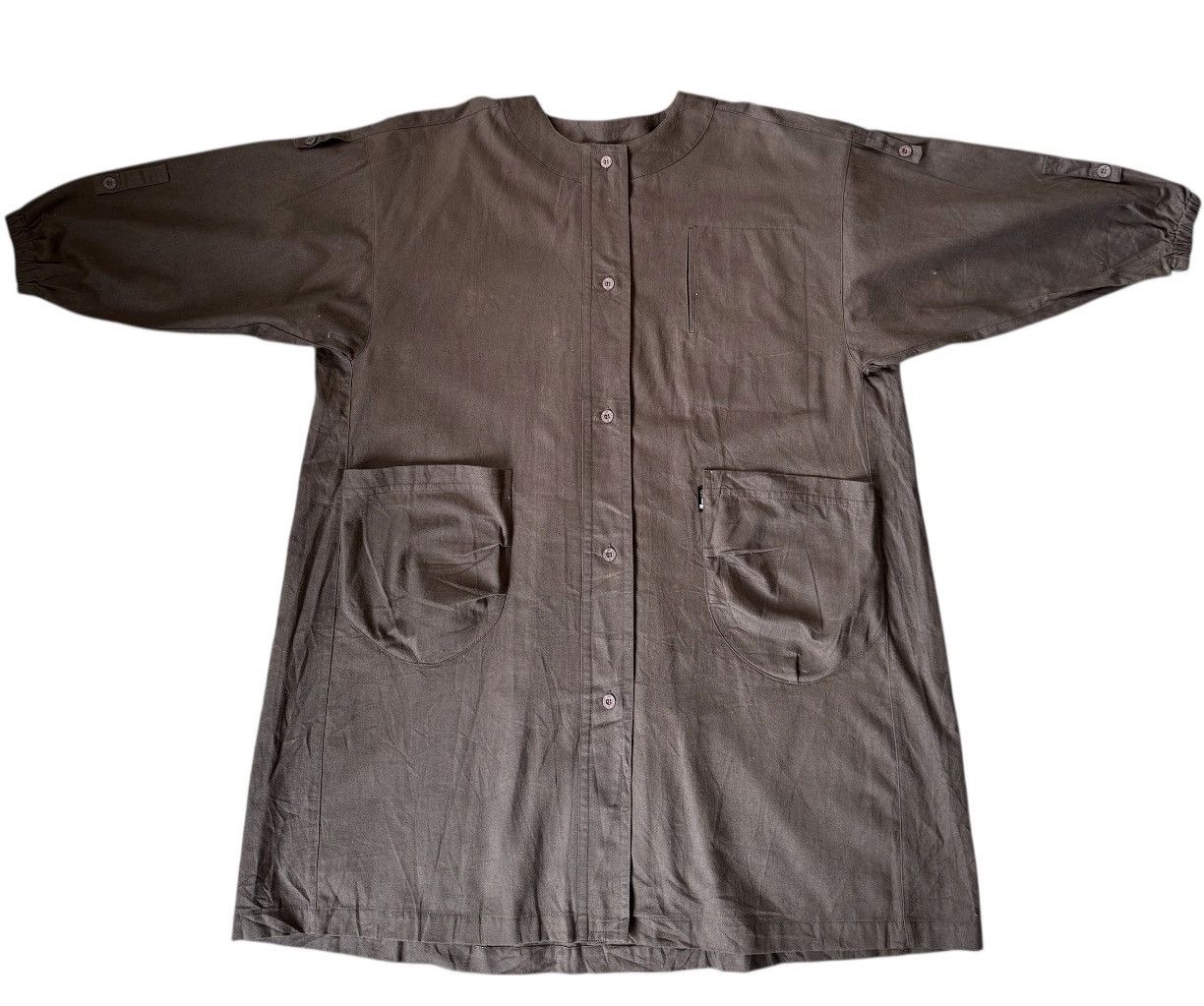 Issey Miyake Issey Miyake Long Jacket Coat Brown Size US XXL / EU 58 / 5 - 5 Thumbnail