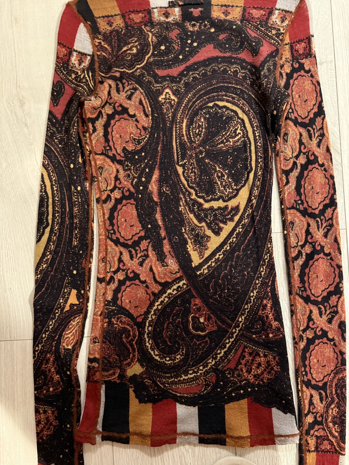 Jean Paul Gaultier Jean Paul Gaultier Knit Top Size S / US 4 / IT 40 - 7 Thumbnail