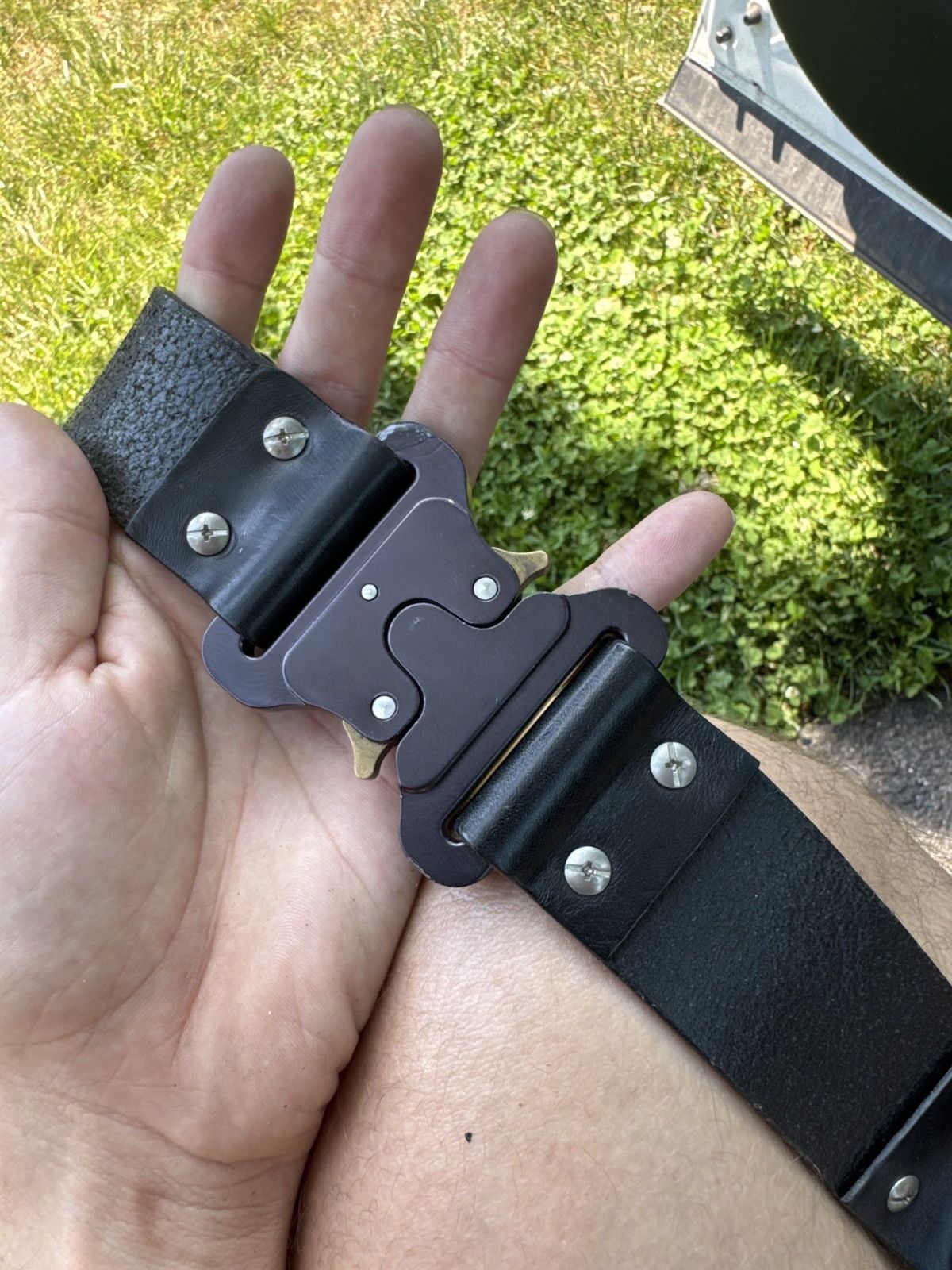 1017 ALYX 9SM 1017 ALYX 9SM St. Mark’s Leather Rollercoaster Belt AW2017 Size 32 - 7 Thumbnail