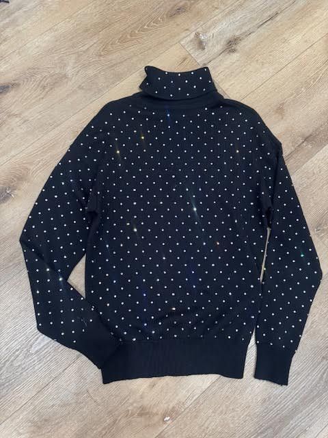 Saint Laurent Paris Saint Laurent Crystal turtlneck Size US M / EU 48-50 / 2 - 8 Thumbnail
