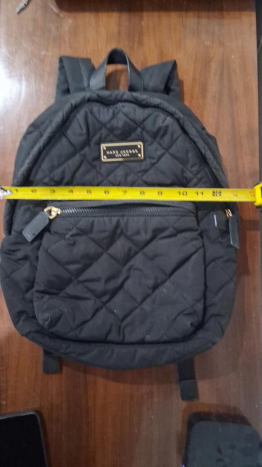Marc Jacobs Marc Jacobs Quilted Nylon Backpack – Black Size ONE SIZE - 8 Thumbnail