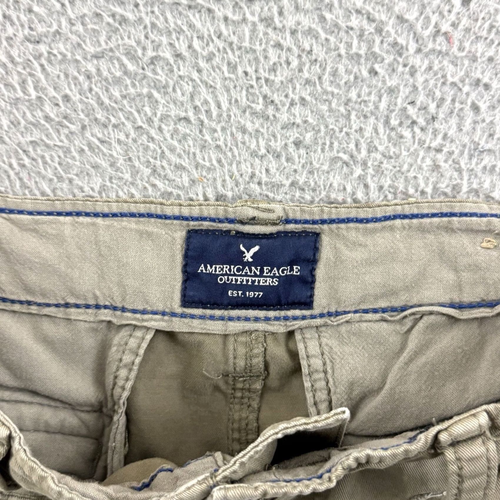 American Eagle Outfitters VINTAGE American Eagle Shorts Mens 32 Brown Cargo Classic Skater Surf 10” Y2K Size US 32 / EU 48 - 5 Thumbnail