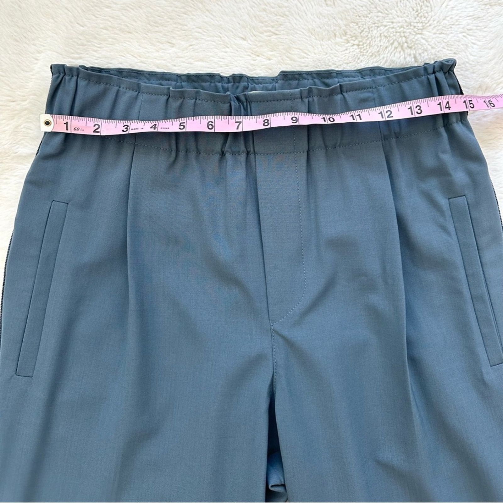 Brunello Cucinelli Brunello Cucinelli women navy pants size 6 US Retail 2250$ Size 28" / US 6 / IT 42 - 11 Thumbnail