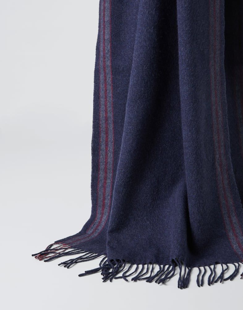 Brunello Cucinelli o1w1db10924 Size: OS / Scarf in Navy Size ONE SIZE - 1 Preview